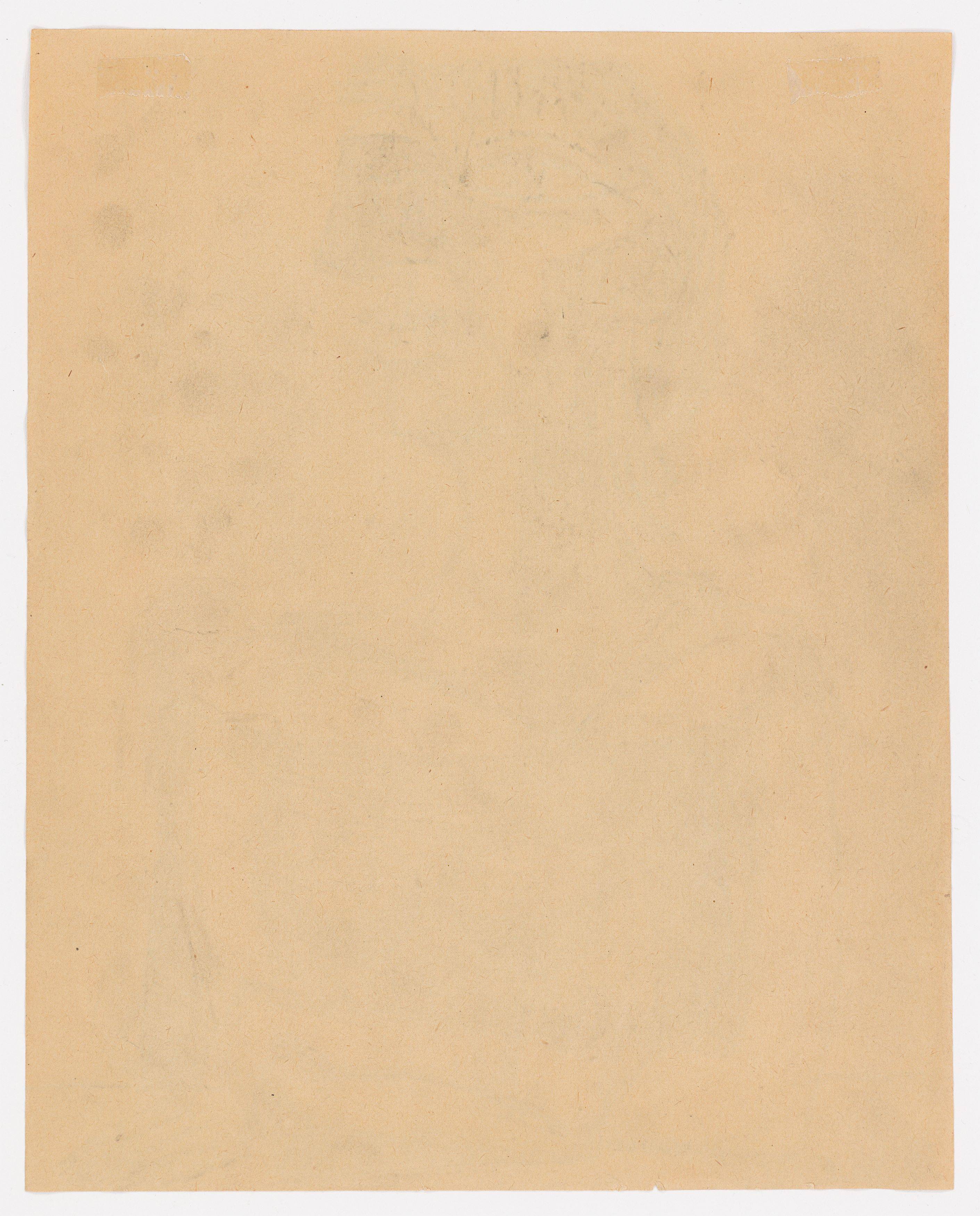 Auf diesem Bild ist das folgende Kunstwerk zu sehen: A.R. Penck. Ohne Titel. 1958.
