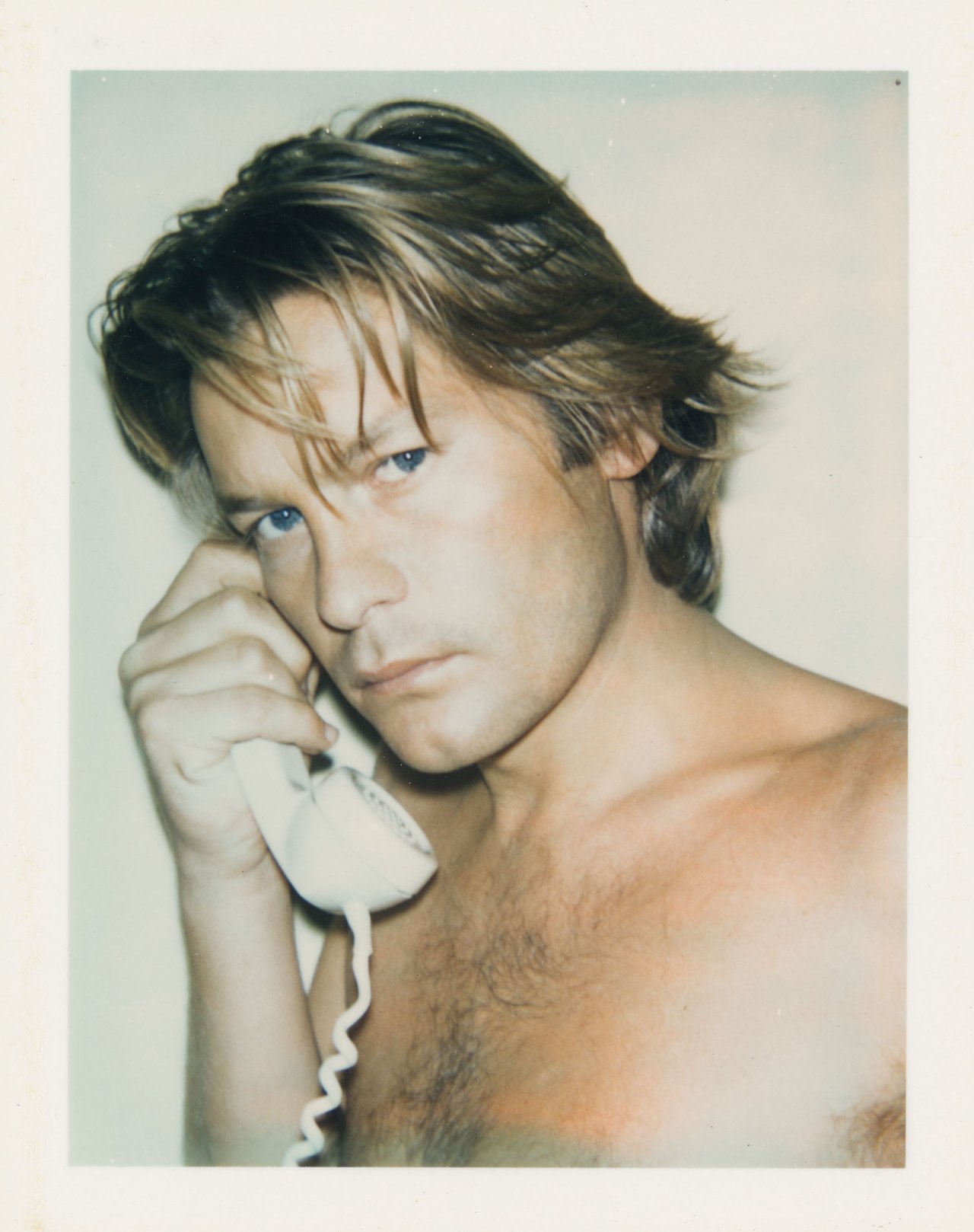 Auf diesem Bild ist das folgende Kunstwerk zu sehen: Andy Warhol. Helmut Berger. 1973.