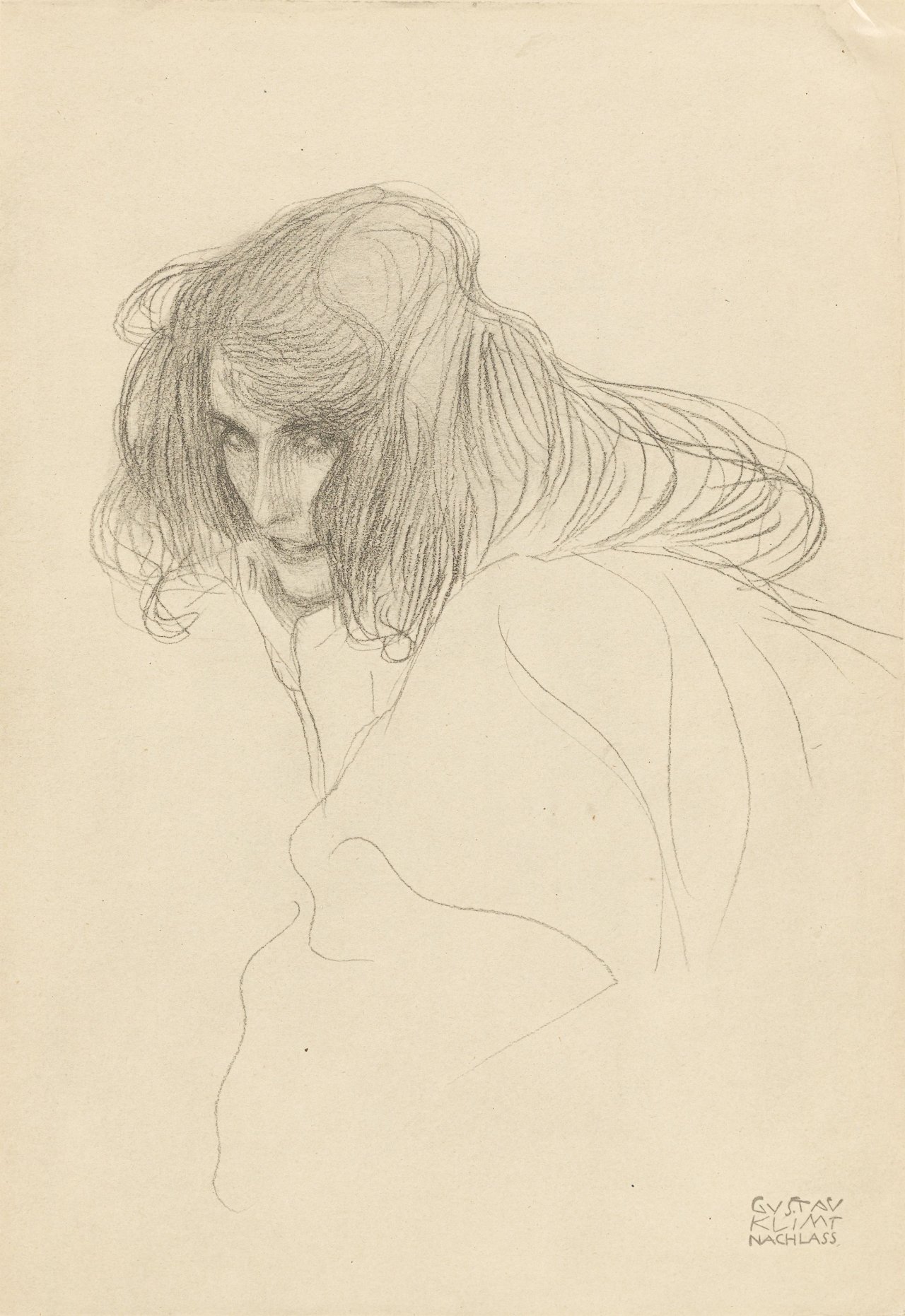 Auf diesem Bild ist das folgende Kunstwerk zu sehen: Gustav Klimt. „25 Handzeichnungen“. 1919.