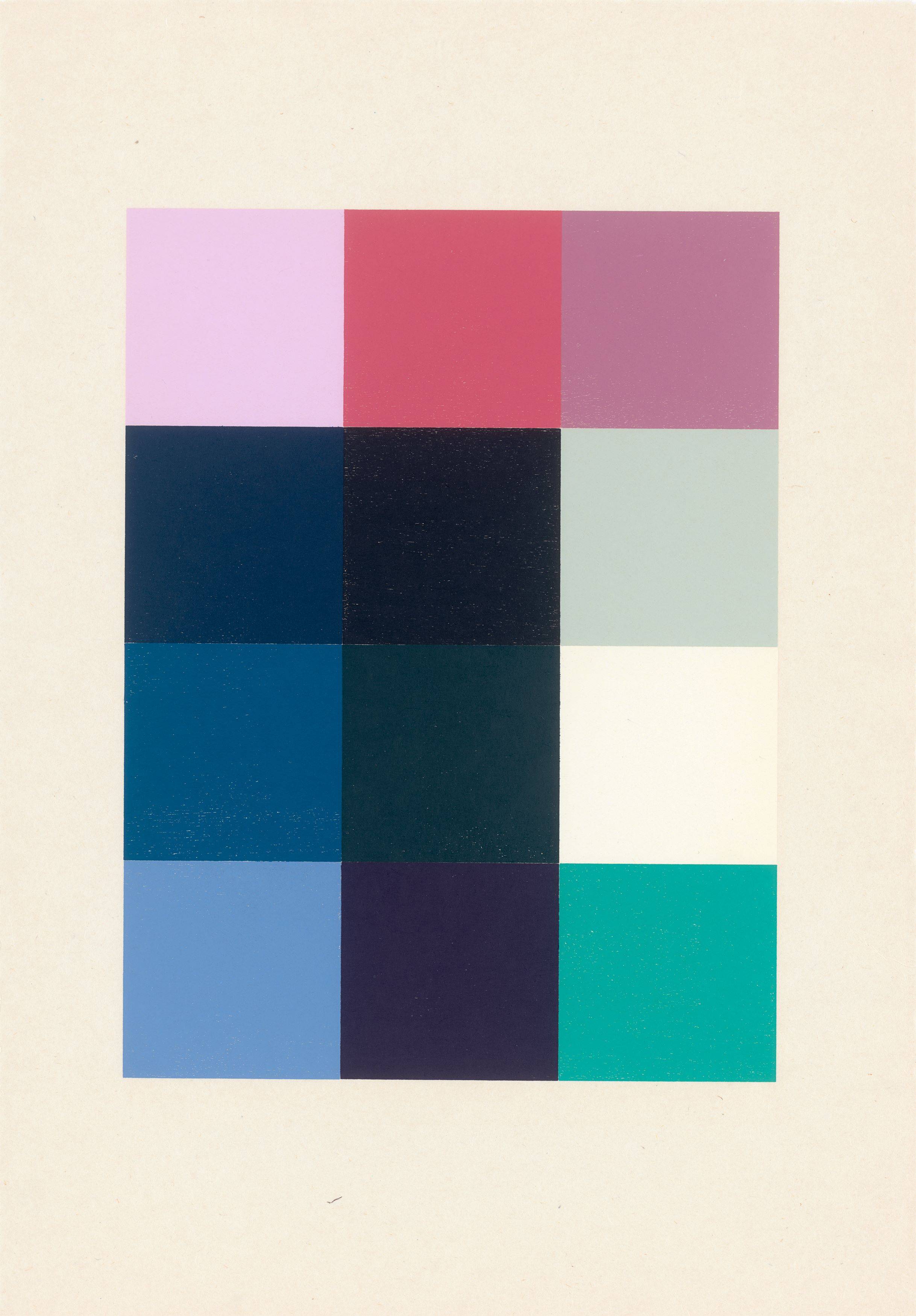 This picture shows the following artwork: Sherrie Levine. ”Meltdown” (After Duchamp, After Monet, After Kirchner, After Mondrian). 1989.