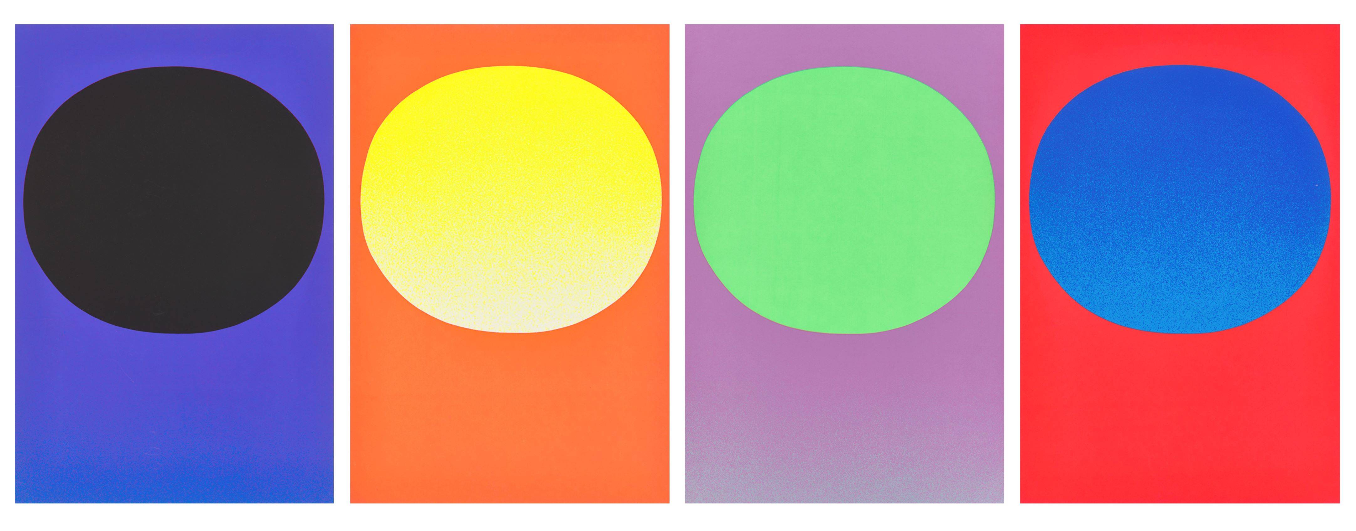 Auf diesem Bild ist das folgende Kunstwerk zu sehen: Rupprecht Geiger. „Geiger – Modulation“. 1969.