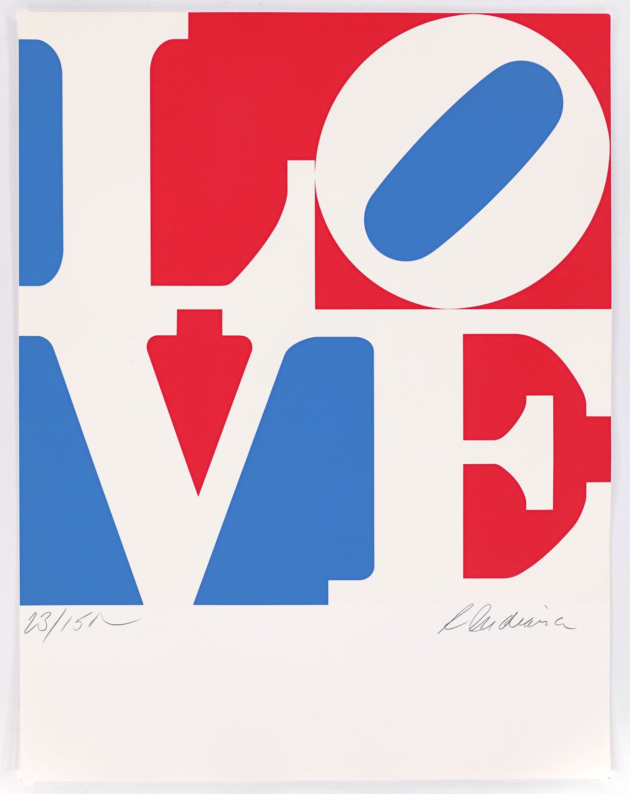 This picture shows the following artwork:  Portfolio. ”MAUSER 1973”. 1973.
