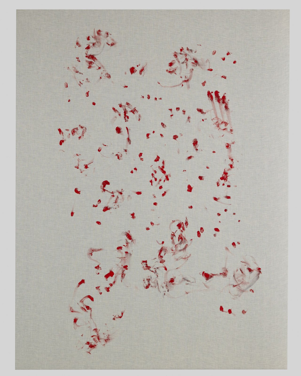 This picture shows the following artwork: Donna Huanca. ”Sex Bleeding”. 2015.