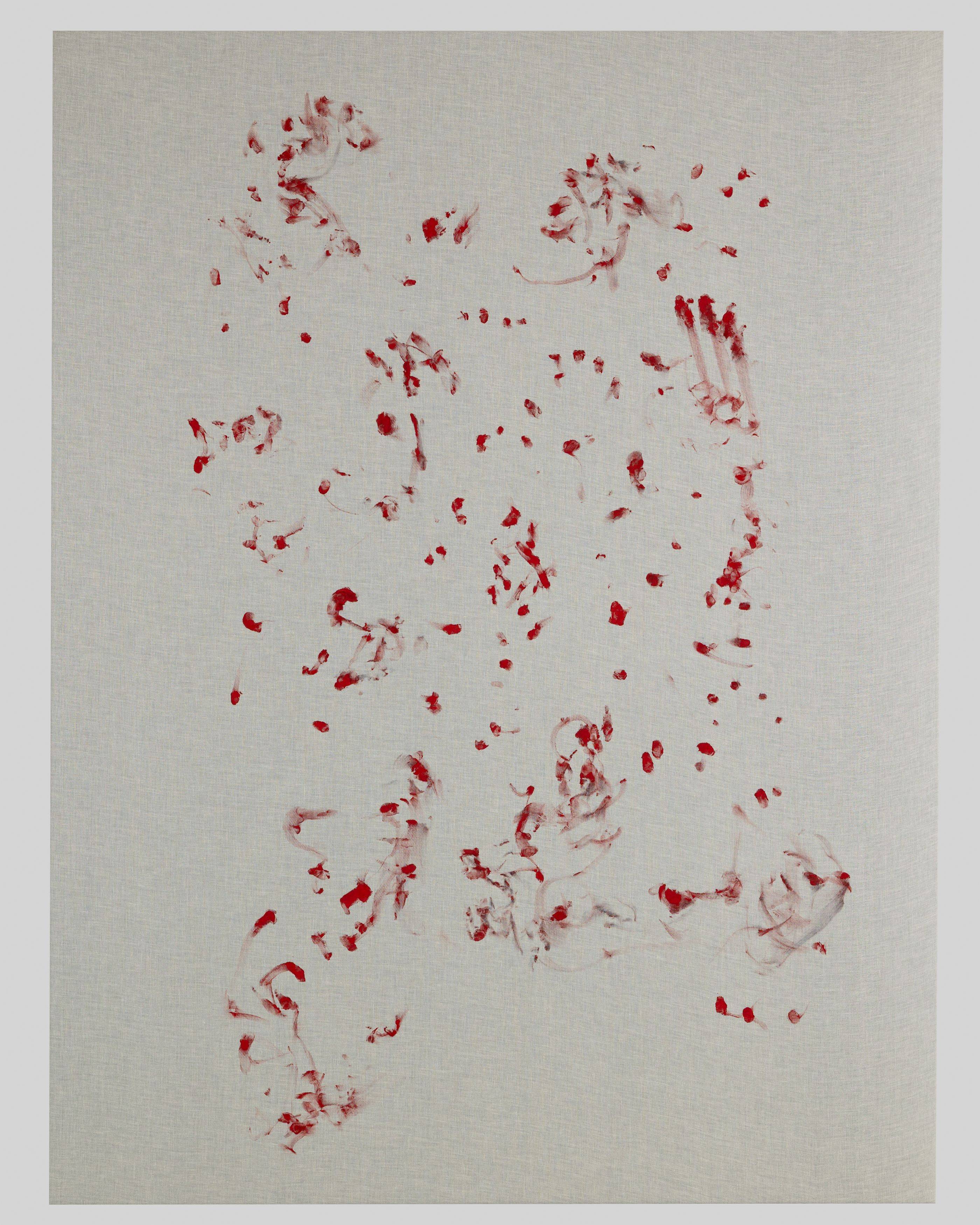 This picture shows the following artwork: Donna Huanca. ”Sex Bleeding”. 2015.