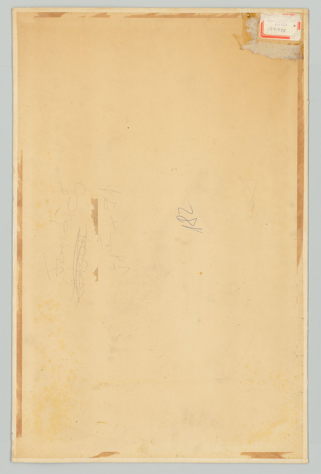 This picture shows the following artwork: Béla Kádár. Girl at the window. Circa 1930/40.