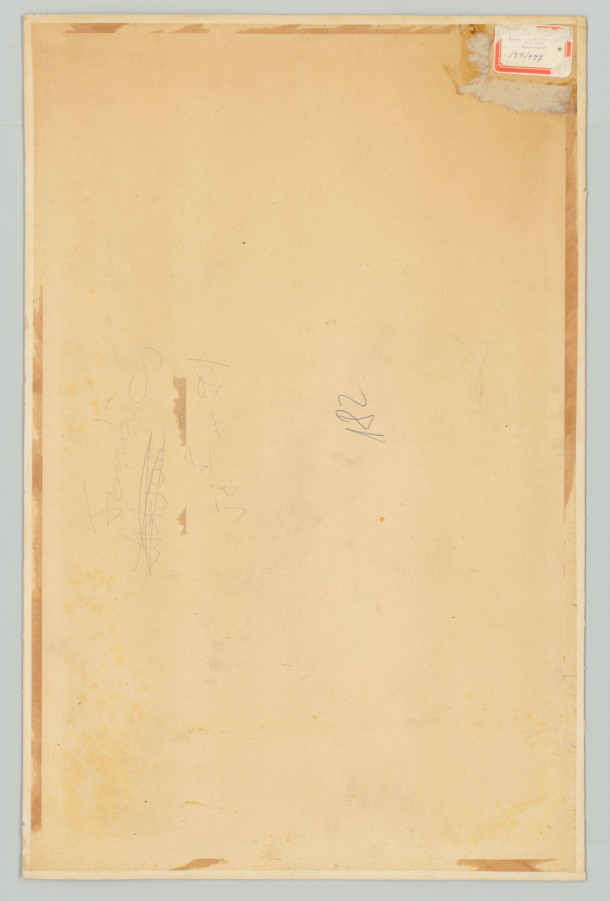 This picture shows the following artwork: Béla Kádár. Girl at the window. Circa 1930/40.