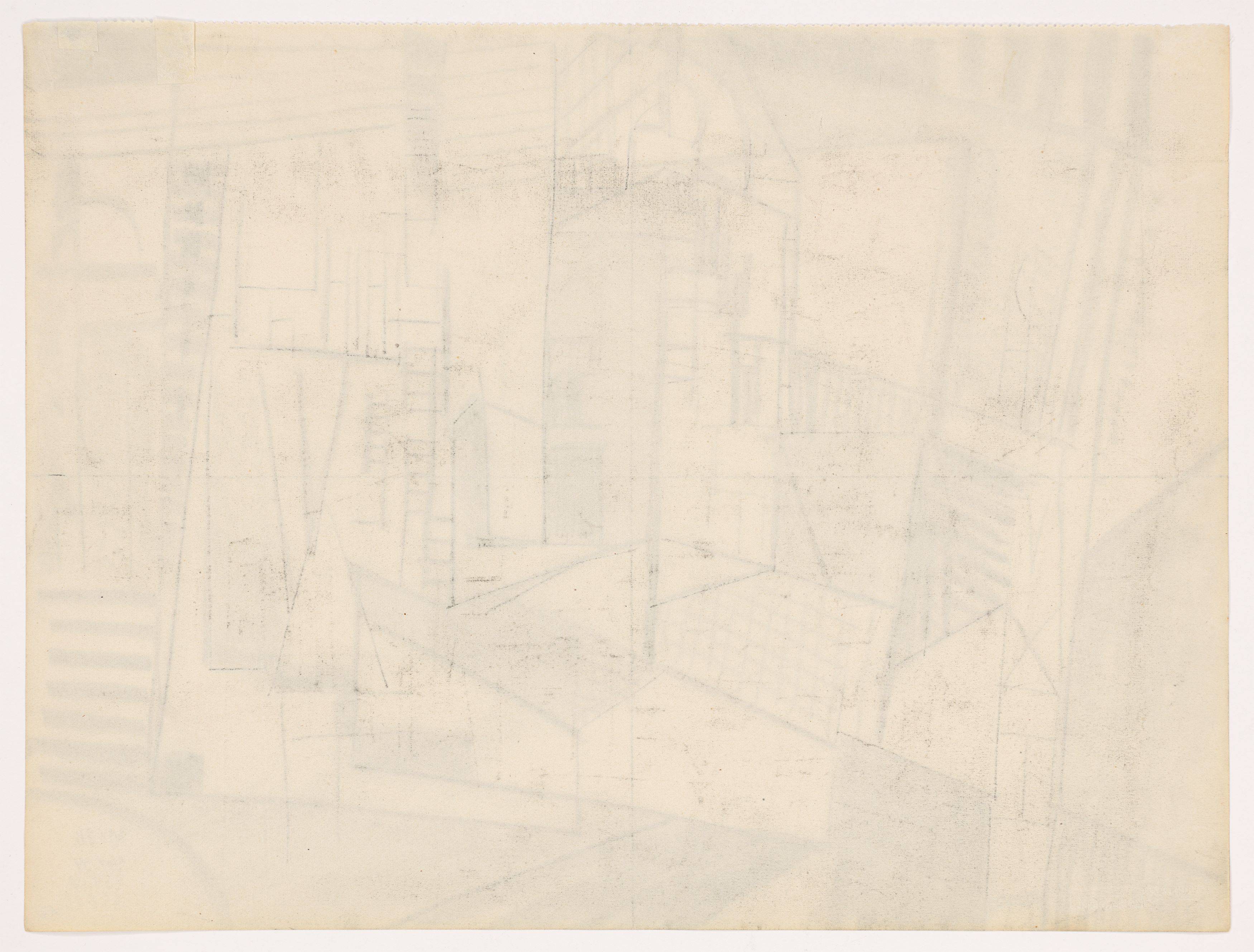 This picture shows the following artwork: Walter Dexel. Abstract Composition. 1920/21.