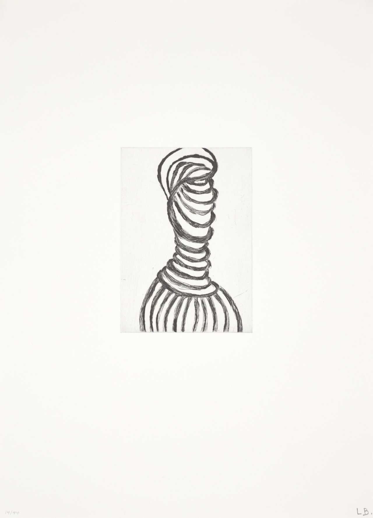 This picture shows the following artwork: Louise Bourgeois. ”Anatomy”. 1989/90.