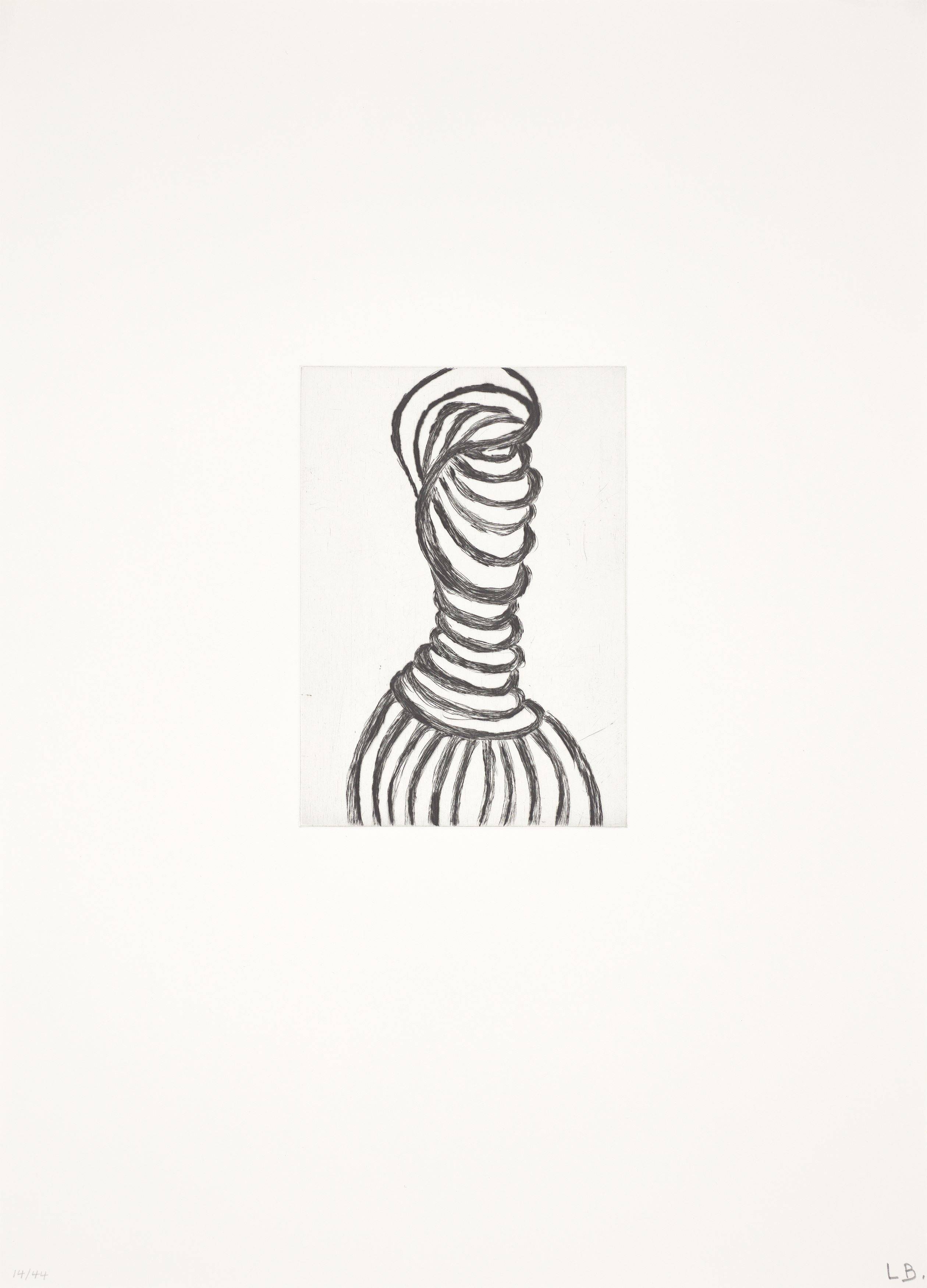 This picture shows the following artwork: Louise Bourgeois. ”Anatomy”. 1989/90.