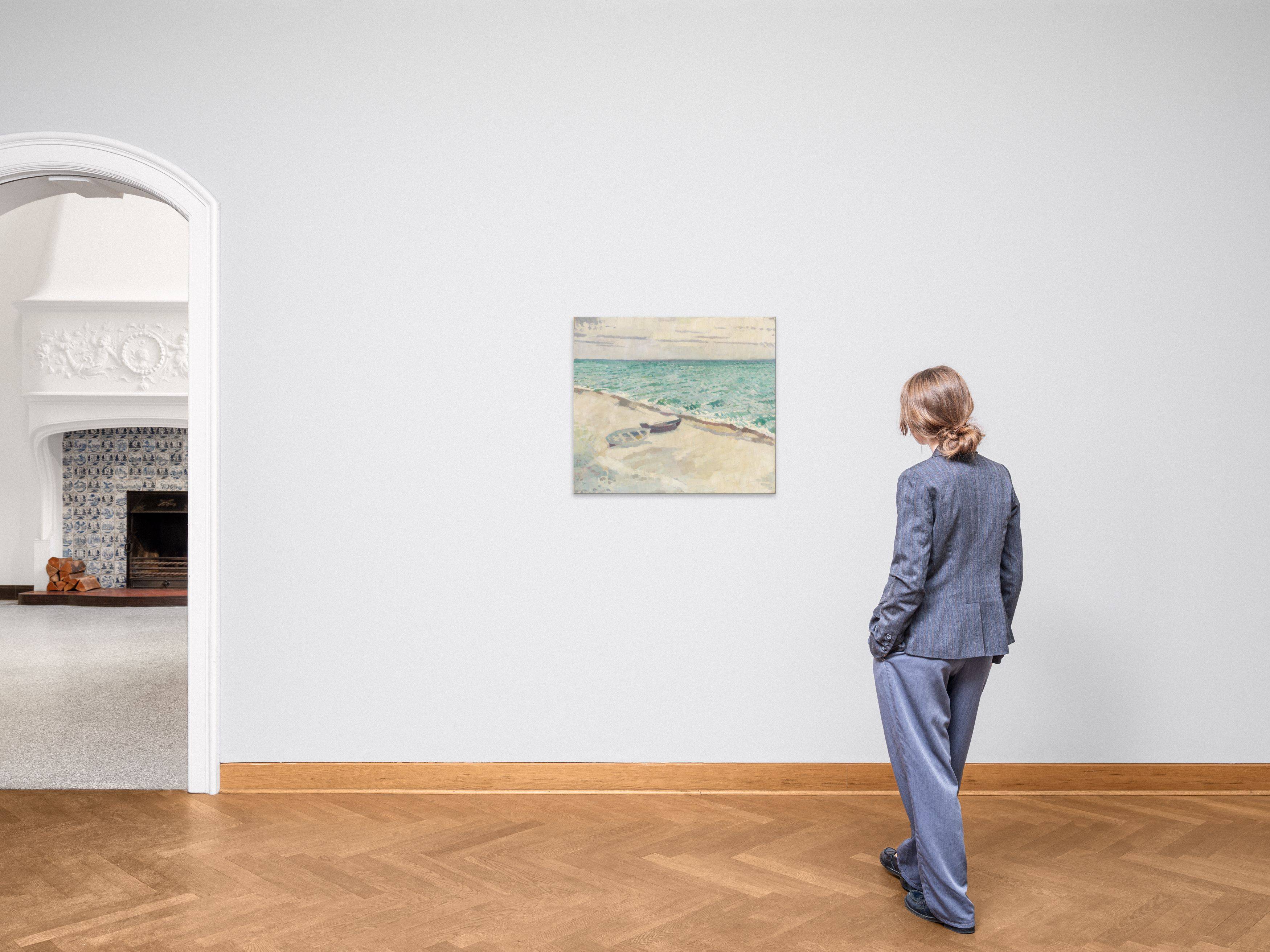 Auf diesem Bild ist das folgende Kunstwerk zu sehen: Max Beckmann. „Landwind“. 1905.