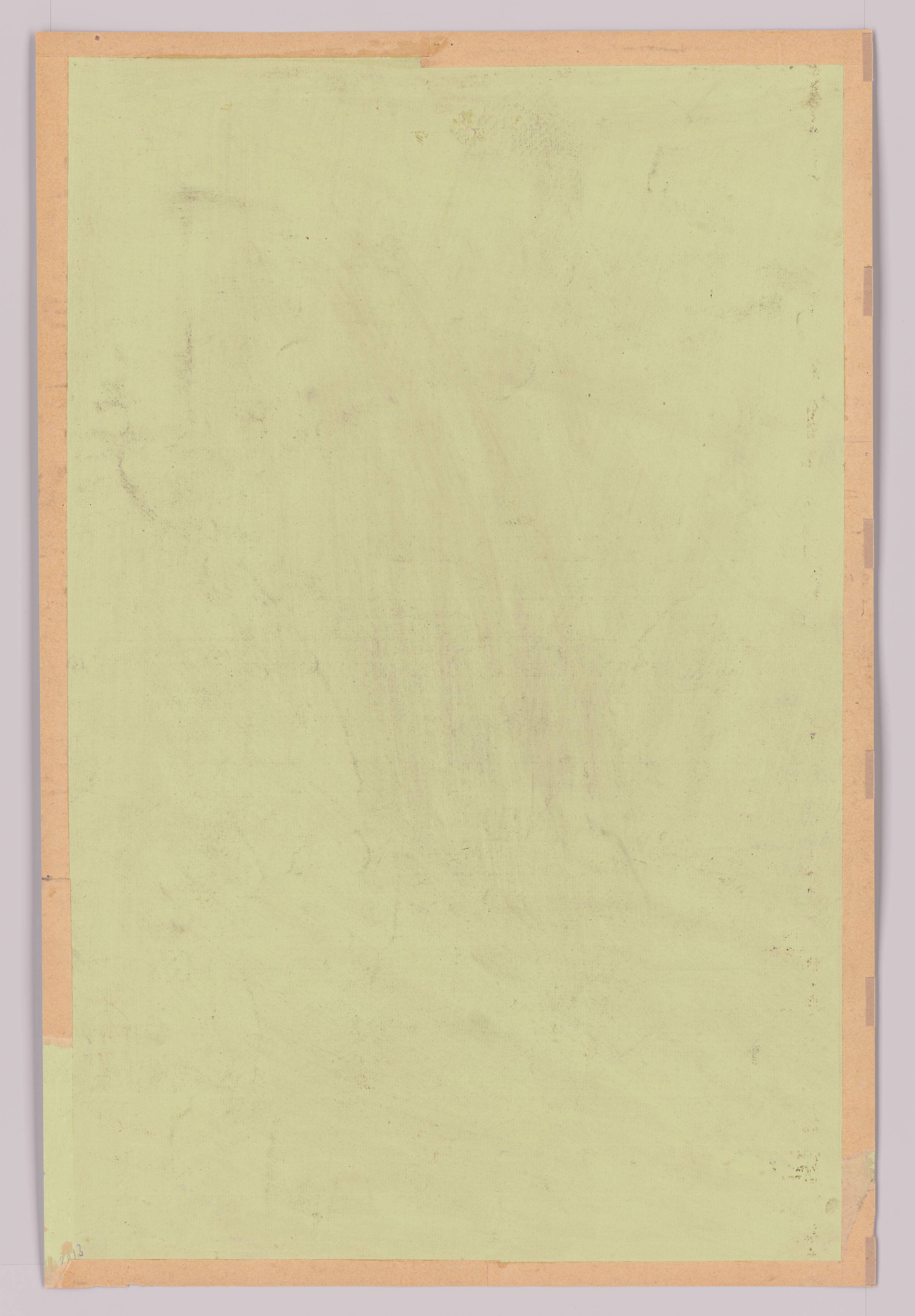 This picture shows the following artwork: Käthe Kollwitz. ”Stehende Arbeiterfrau”. 1908.