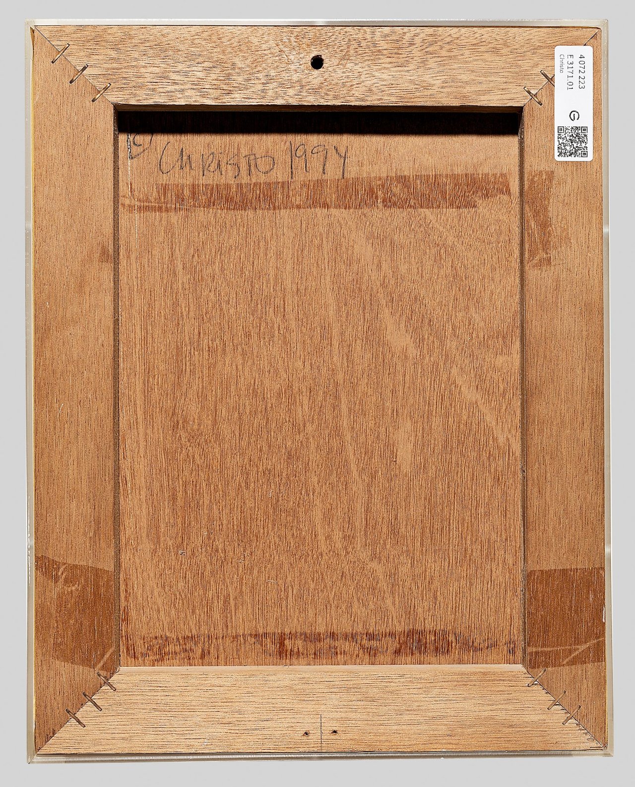 This picture shows the following artwork:  Christo. ”WRAPPED REICHSTAG (Project For BERLIN)”. 1994.