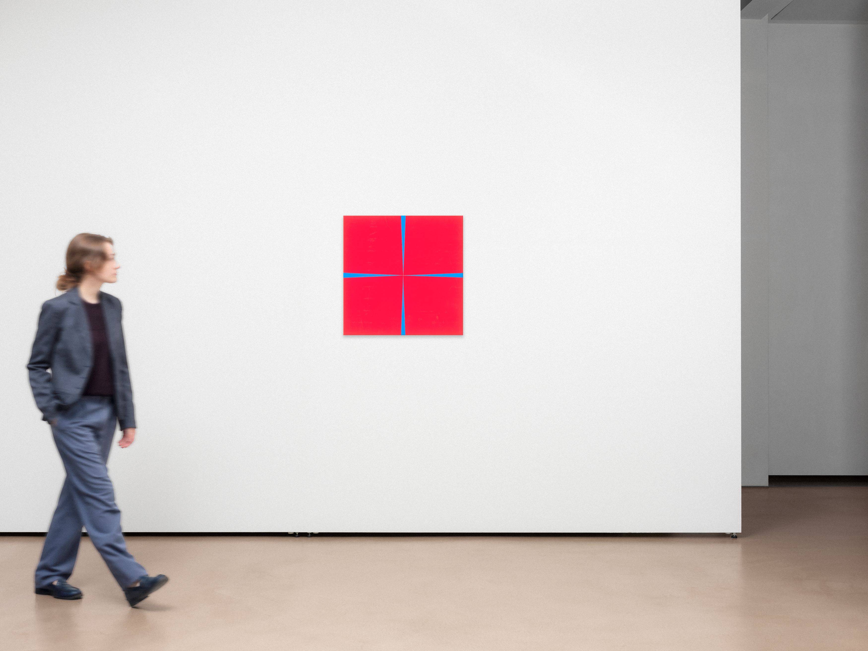 Auf diesem Bild ist das folgende Kunstwerk zu sehen: Vera Molnár. Ohne Titel. 1968.