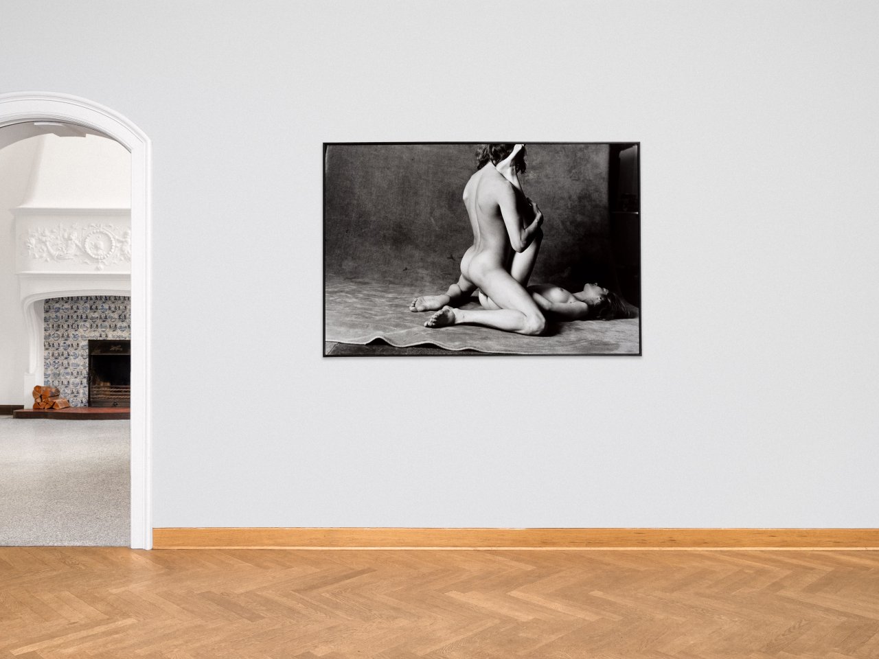 This picture shows the following artwork: Will McBride. ”Rocky und Julia, München”. 1970.