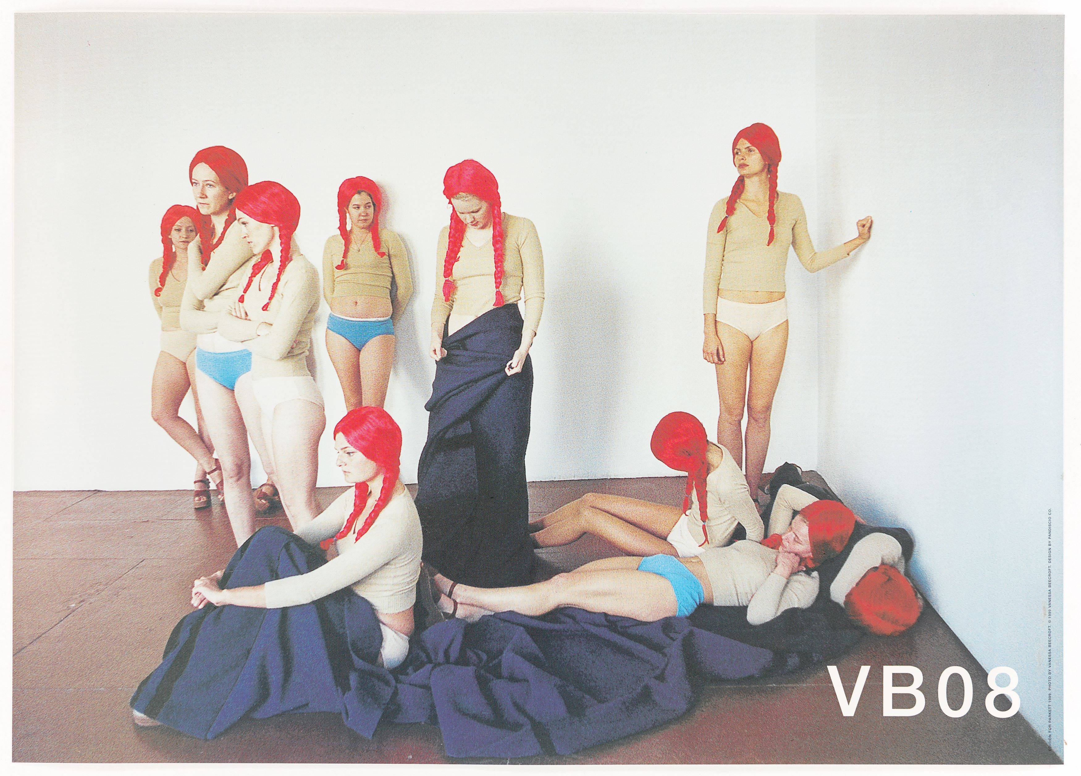 This picture shows the following artwork: Vanessa Beecroft. Untitled (for Parkett 56). 1999.
