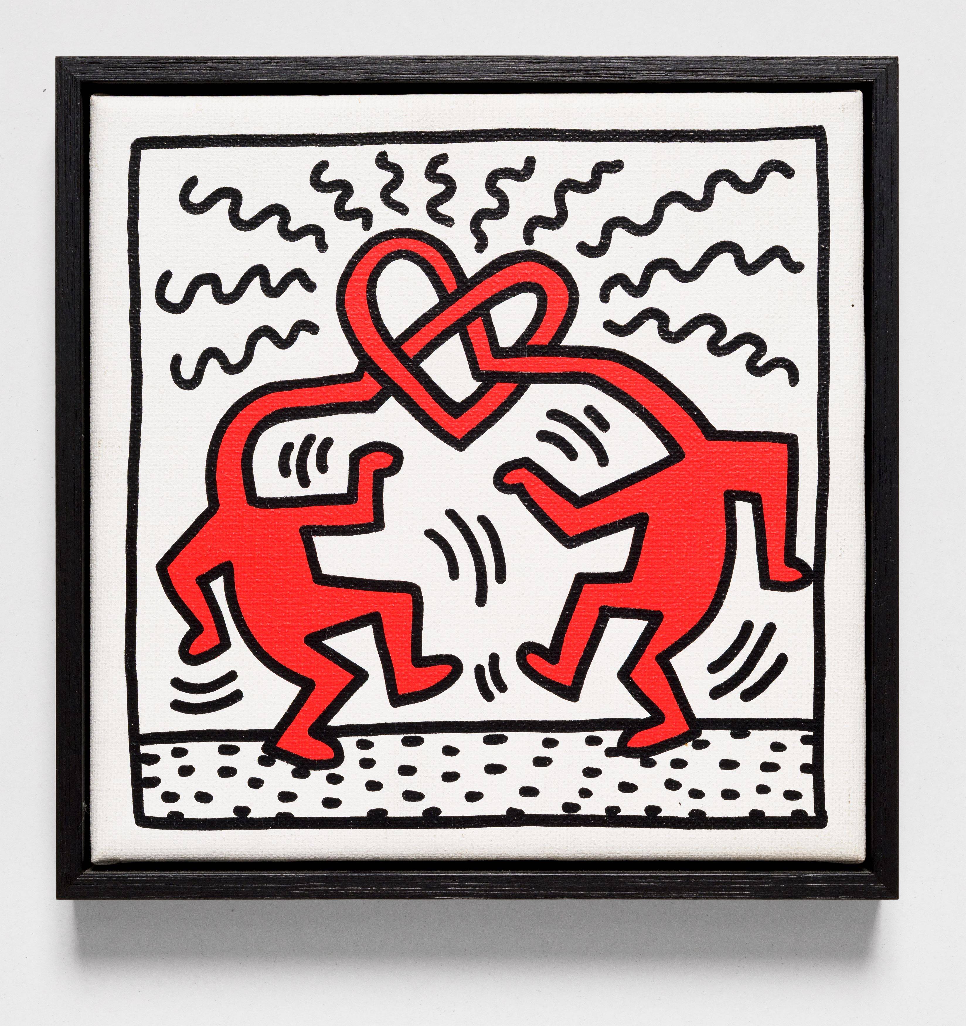 This picture shows the following artwork: Keith Haring. Untitled. 1989.