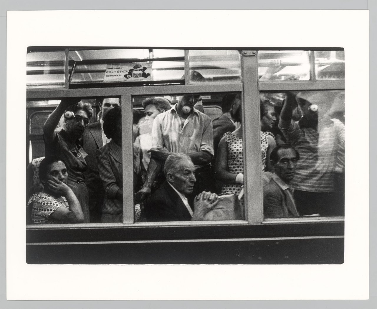 Auf diesem Bild ist das folgende Kunstwerk zu sehen: Will McBride. „Straßenbahn, Florenz“. 1957.