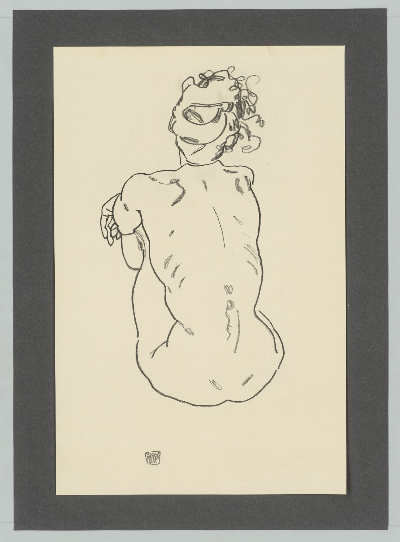 Auf diesem Bild ist das folgende Kunstwerk zu sehen: Egon Schiele. Handzeichnungen. 1910-18/20.
