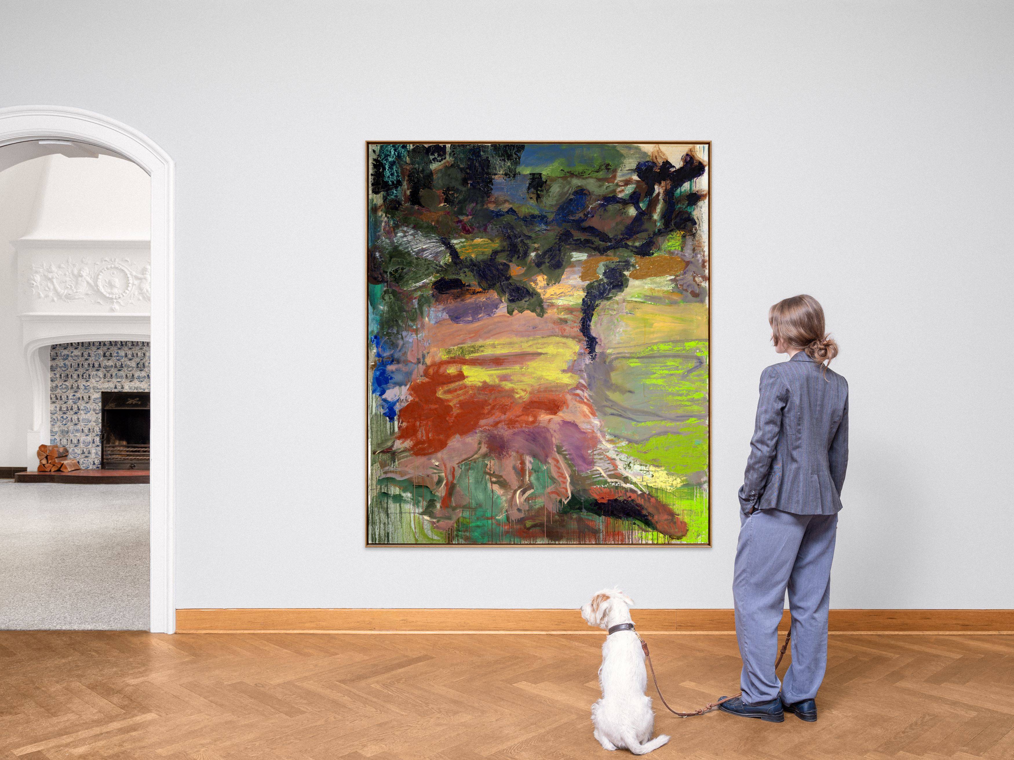 Auf diesem Bild ist das folgende Kunstwerk zu sehen: Per Kirkeby. „Første Sommer“. 1987.