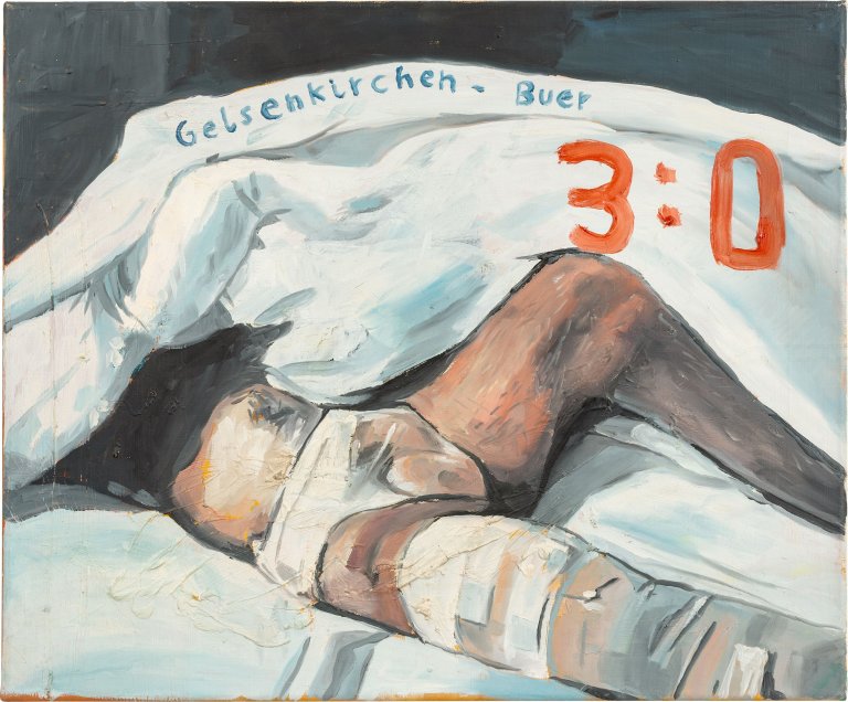 Auf diesem Bild ist das folgende Kunstwerk zu sehen: Martin Kippenberger. Ohne Titel. 1983.