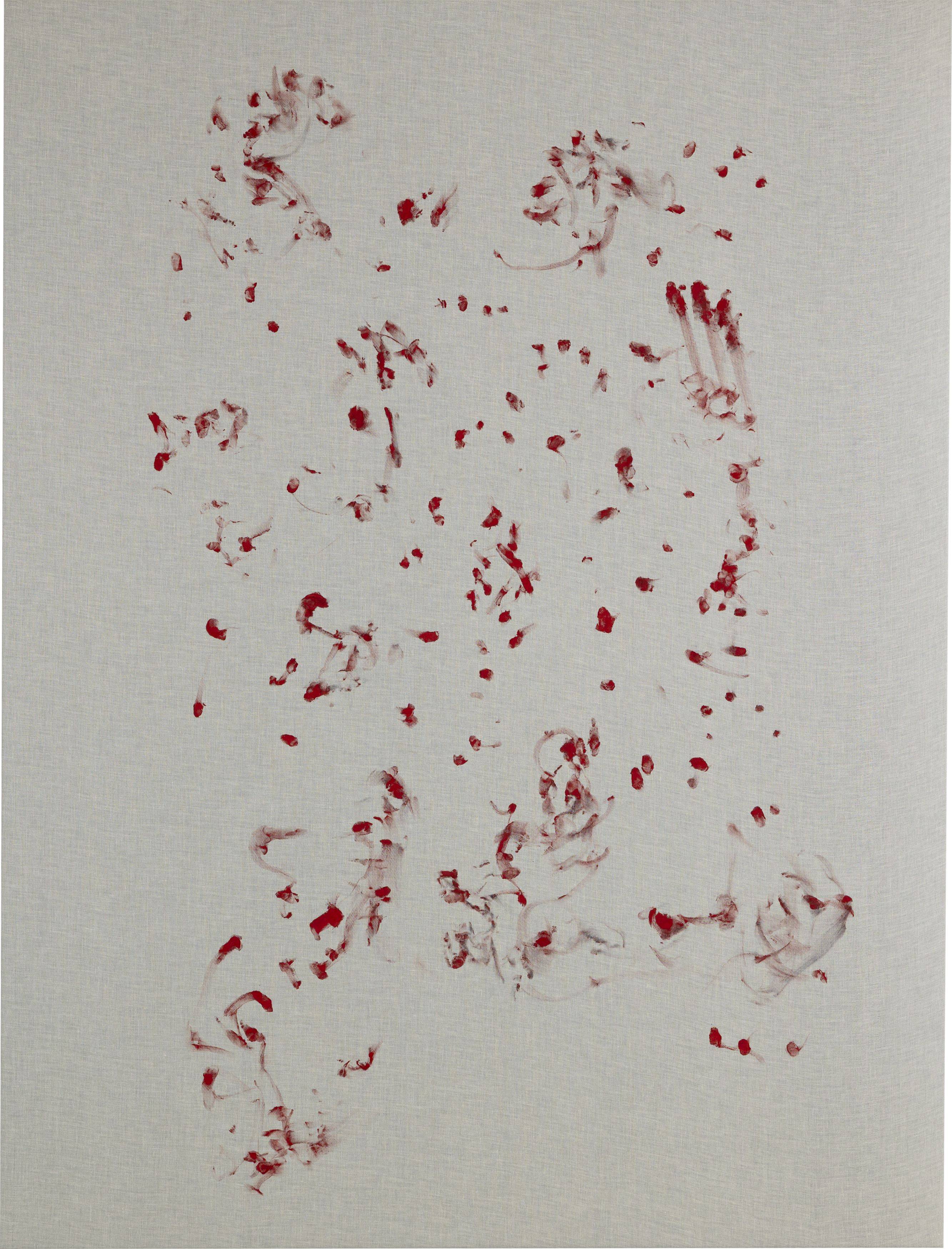 This picture shows the following artwork: Donna Huanca. ”Sex Bleeding”. 2015.