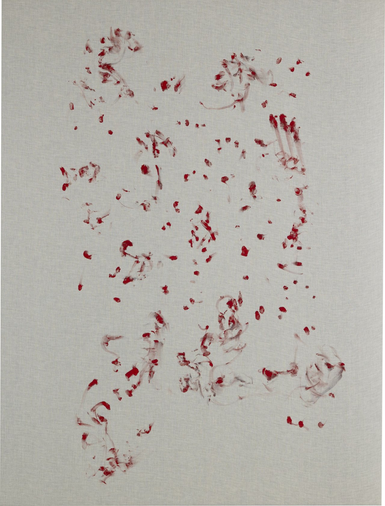 This picture shows the following artwork: Donna Huanca. ”Sex Bleeding”. 2015.