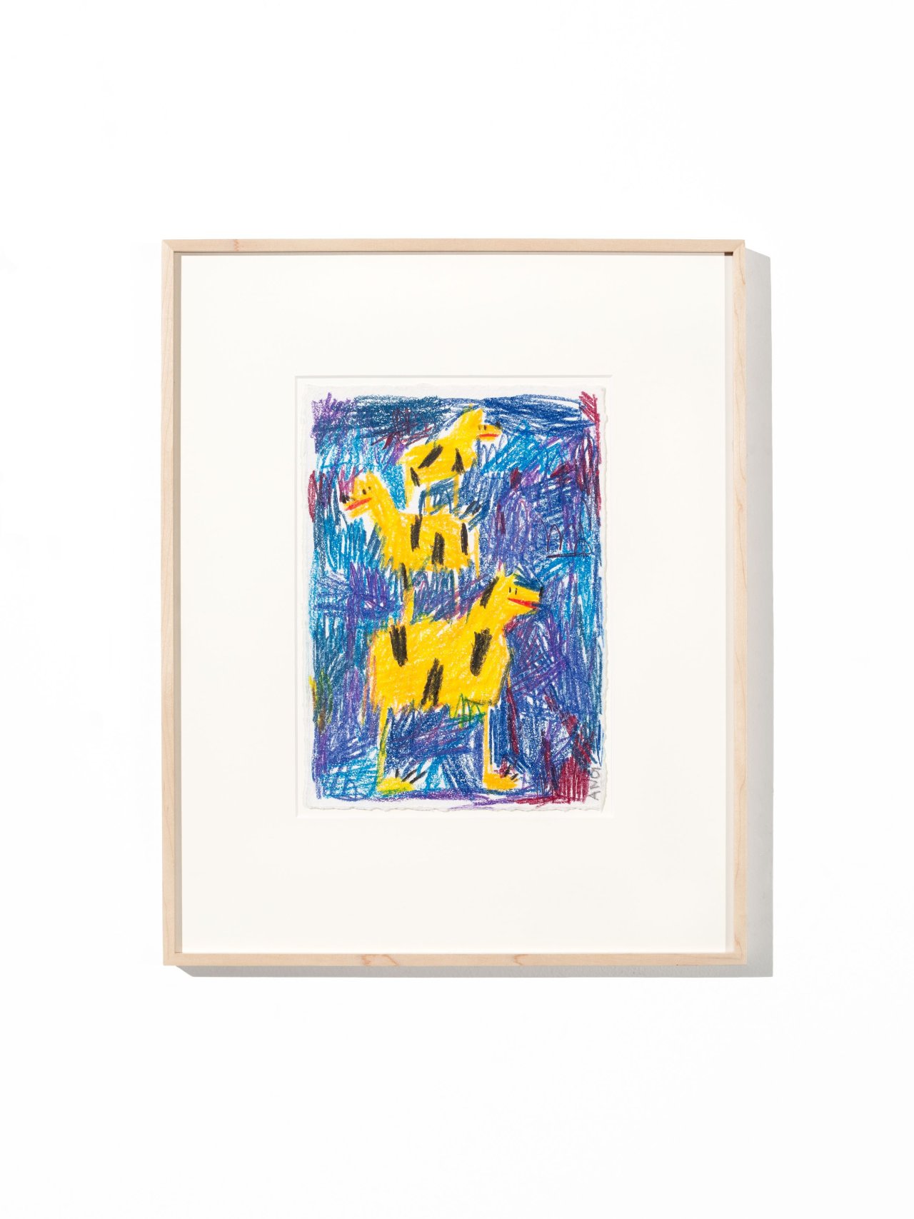 This picture shows the following artwork: Andi Fischer. Untitled. 2025.