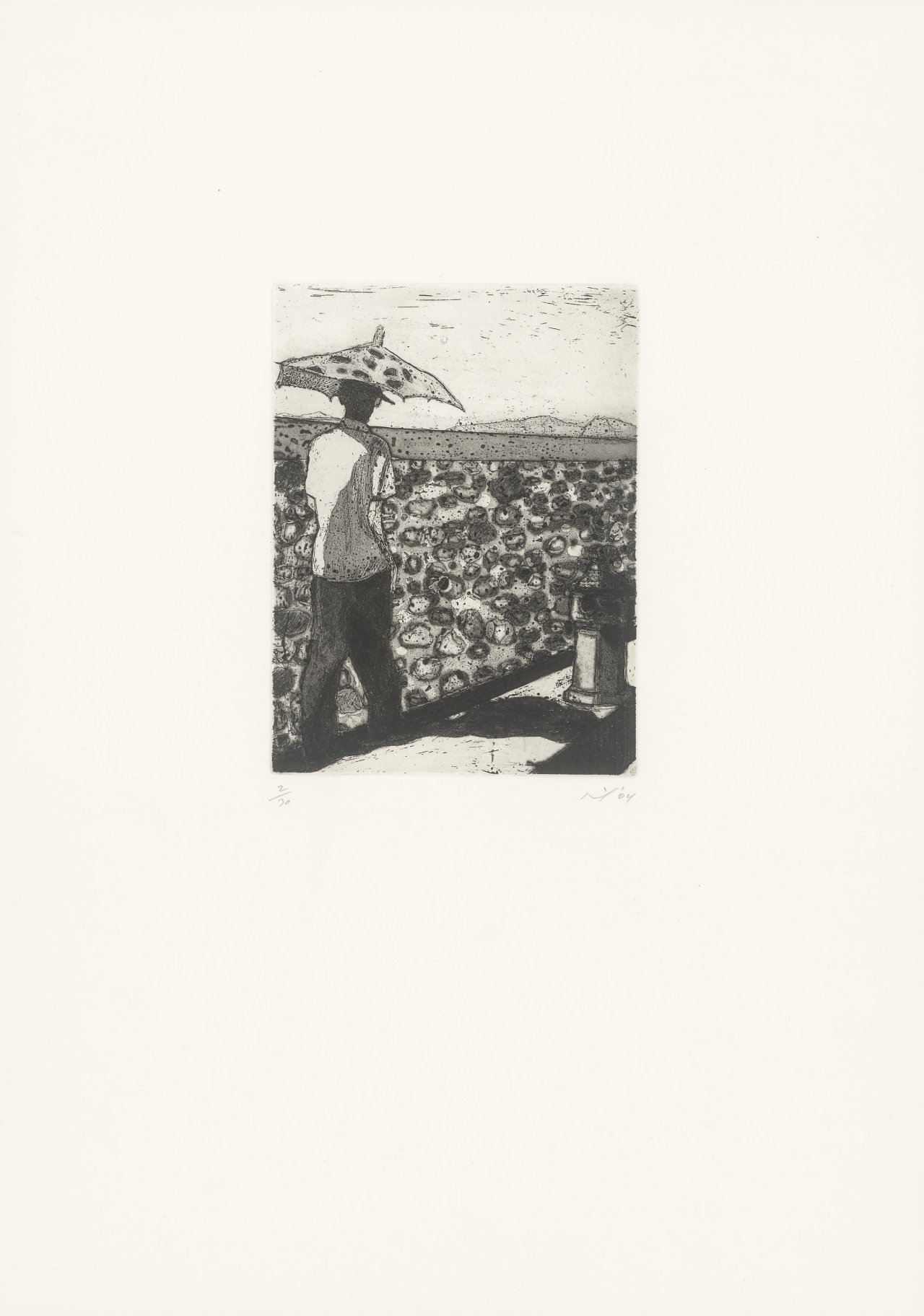 Auf diesem Bild ist das folgende Kunstwerk zu sehen: Peter Doig. „Lapeyrouse Wall“. 2004.