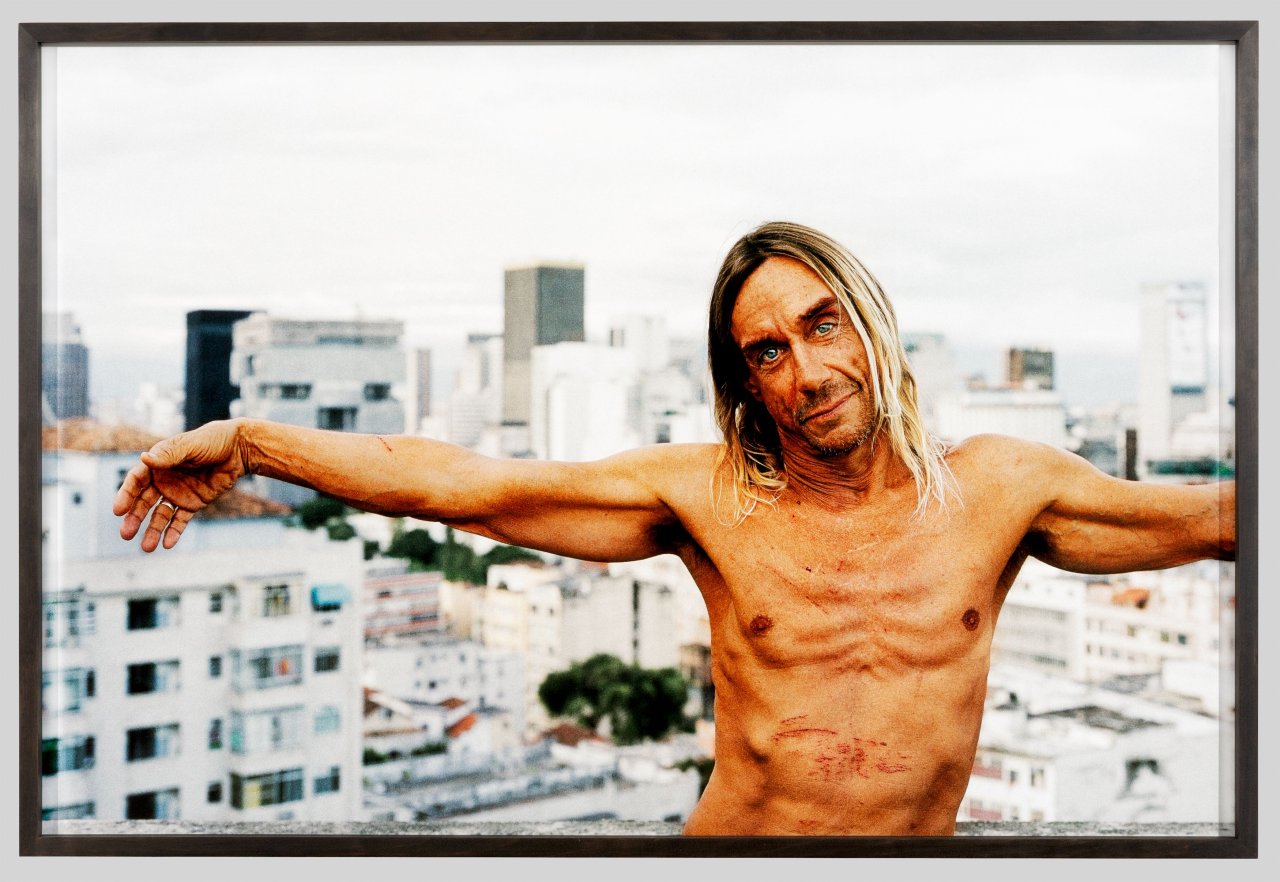 This picture shows the following artwork: Sebastian Mayer. Iggy Pop, Rio de Janeiro. 2005.