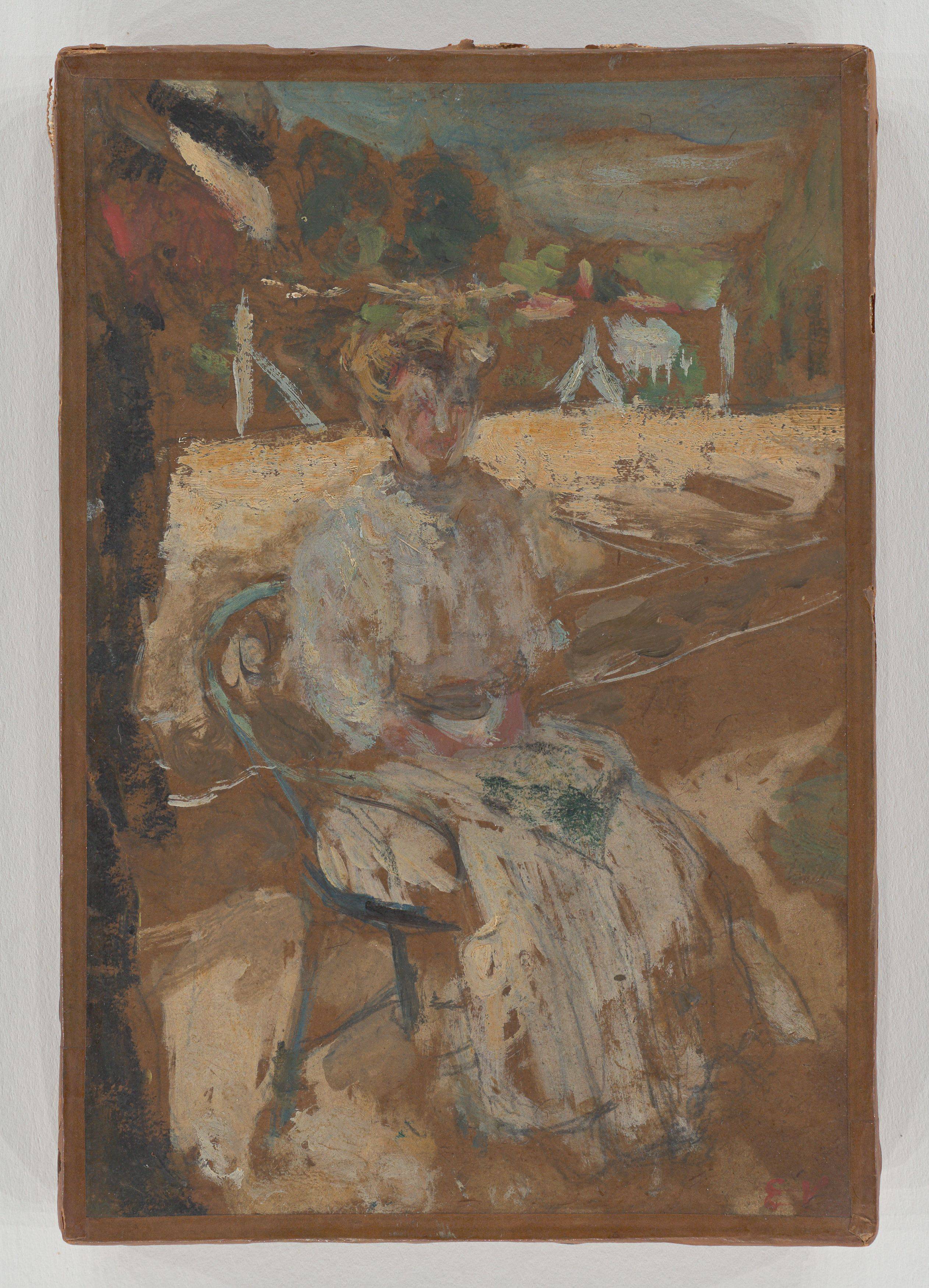This picture shows the following artwork: Édouard Vuillard. ”Monsieur et Madame Alexandre Natanson”. 1907.