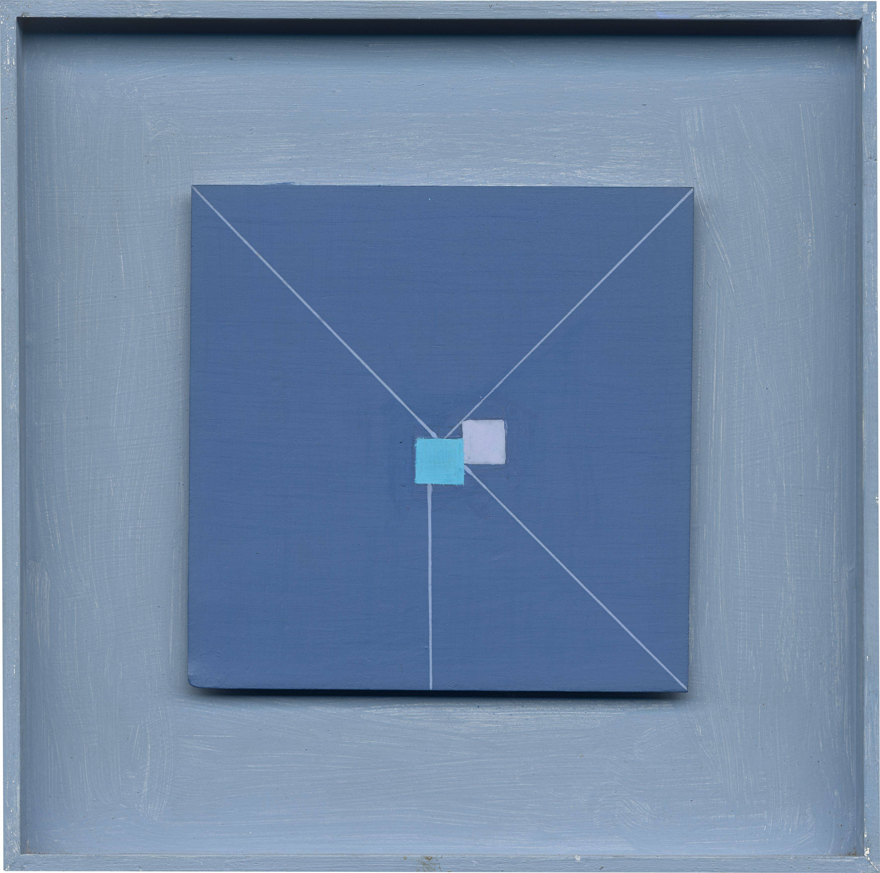 Auf diesem Bild ist das folgende Kunstwerk zu sehen: Henryk Stażewski. Ohne Titel. 1980.