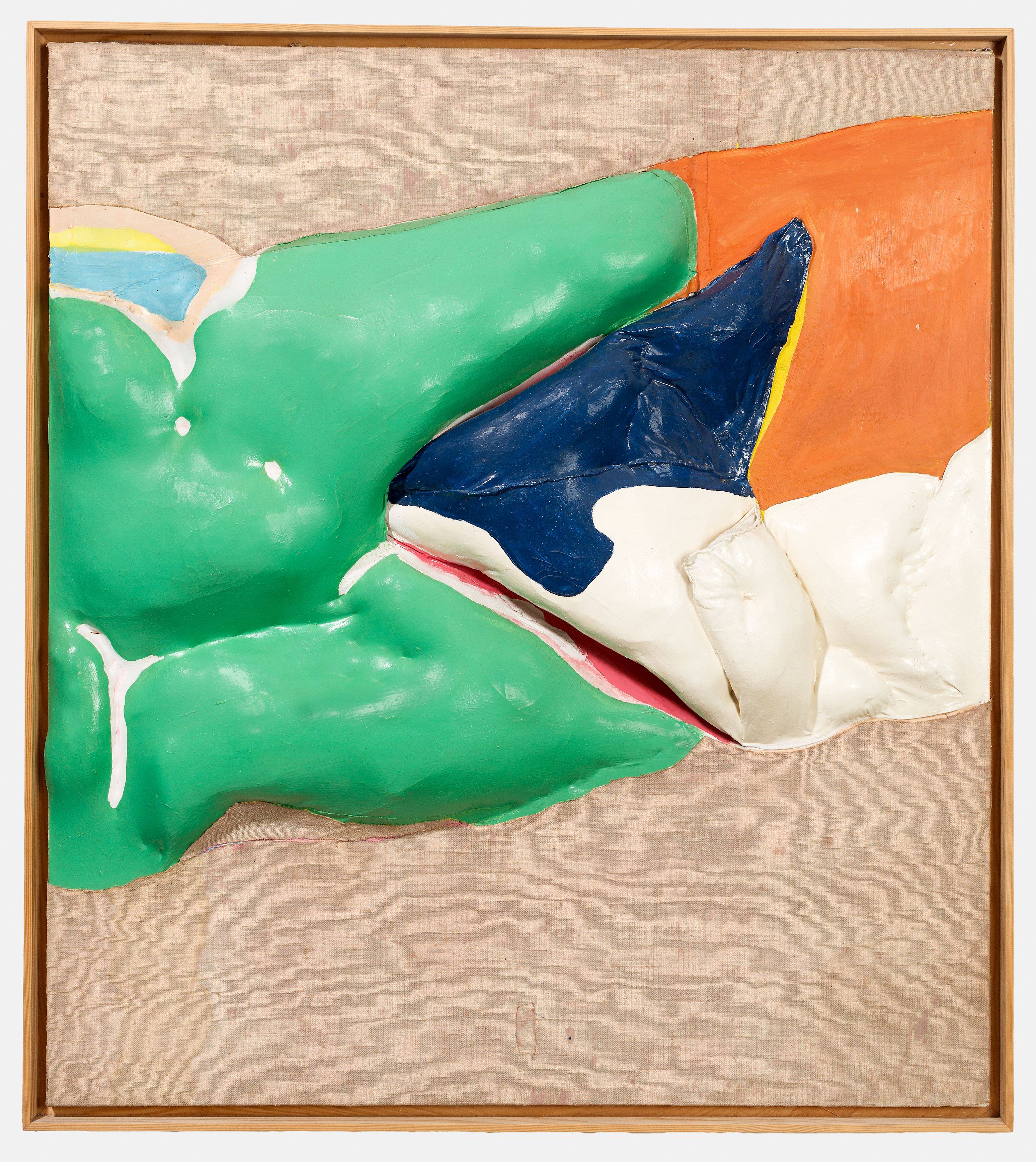 This picture shows the following artwork: Heimrad Prem. Polsterbild. 1967.