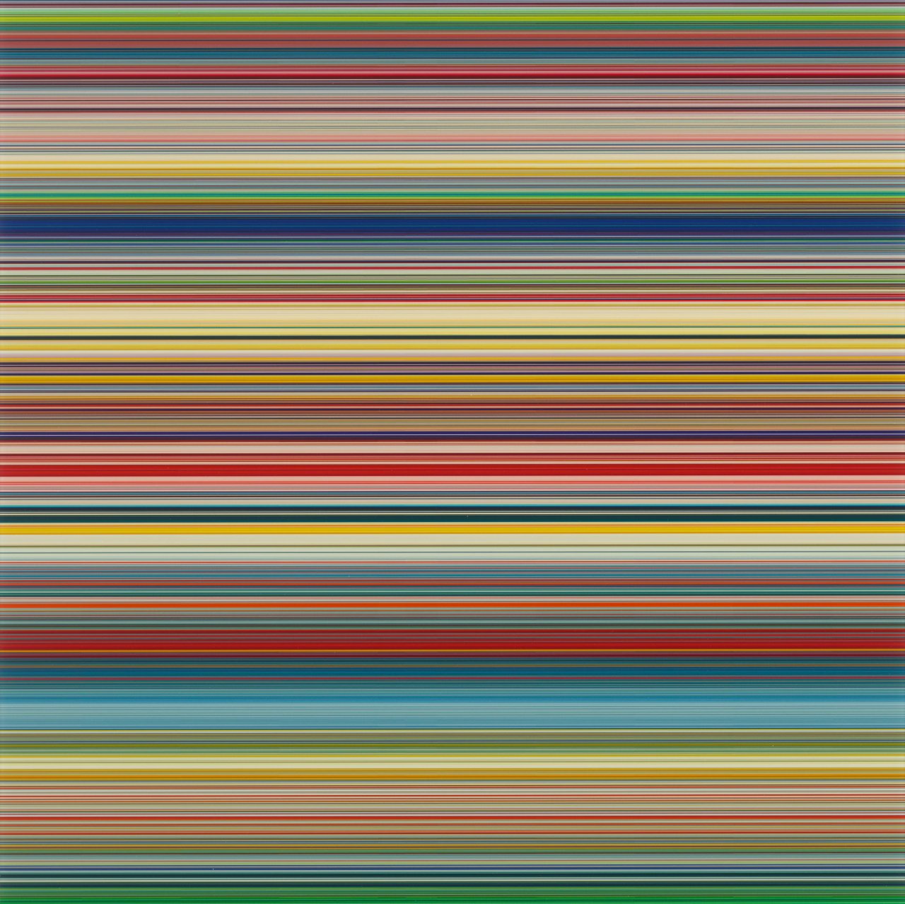 This picture shows the following artwork: Gerhard Richter. ”STRIP”. 2025.