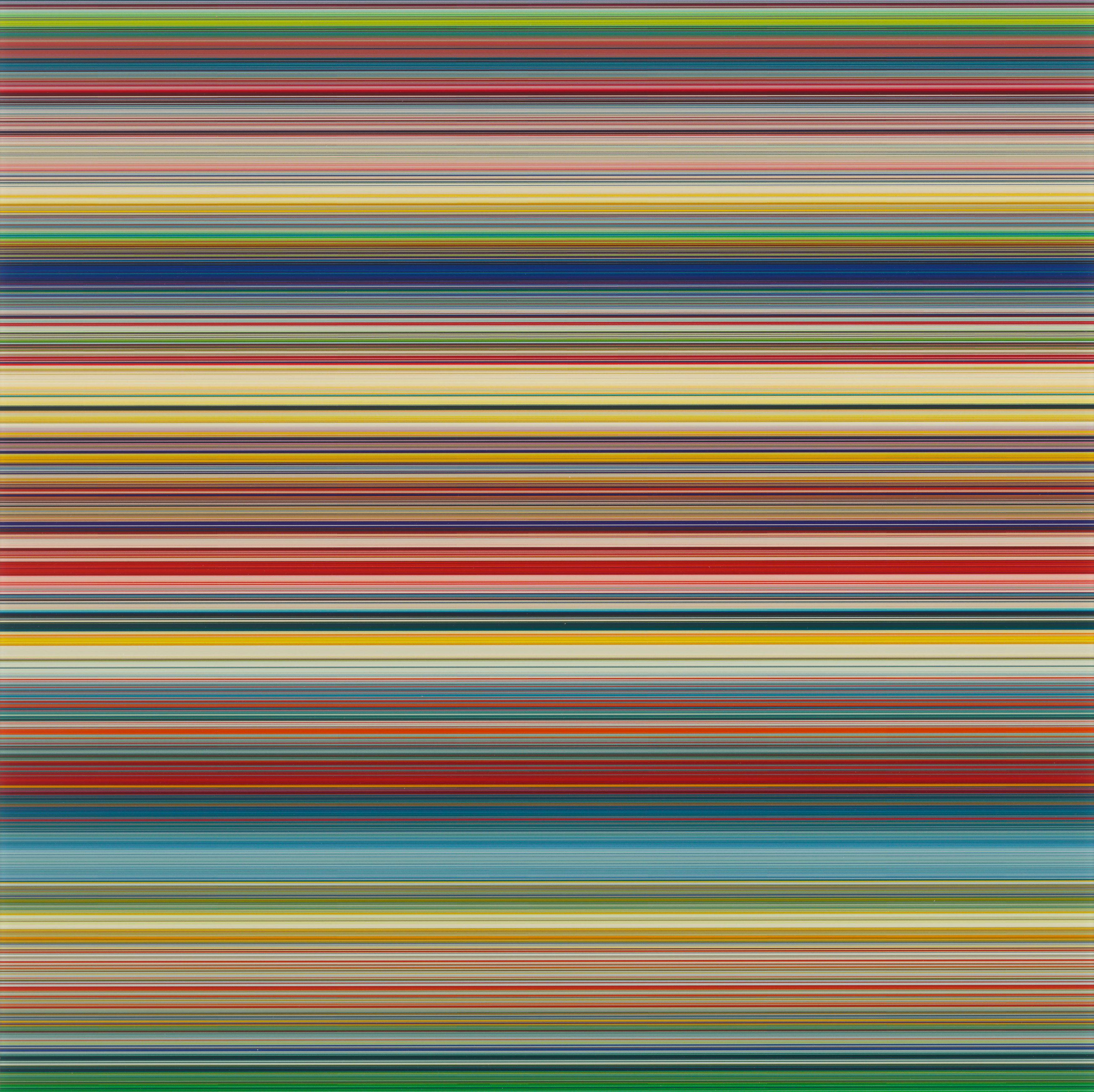 This picture shows the following artwork: Gerhard Richter. ”STRIP”. 2025.
