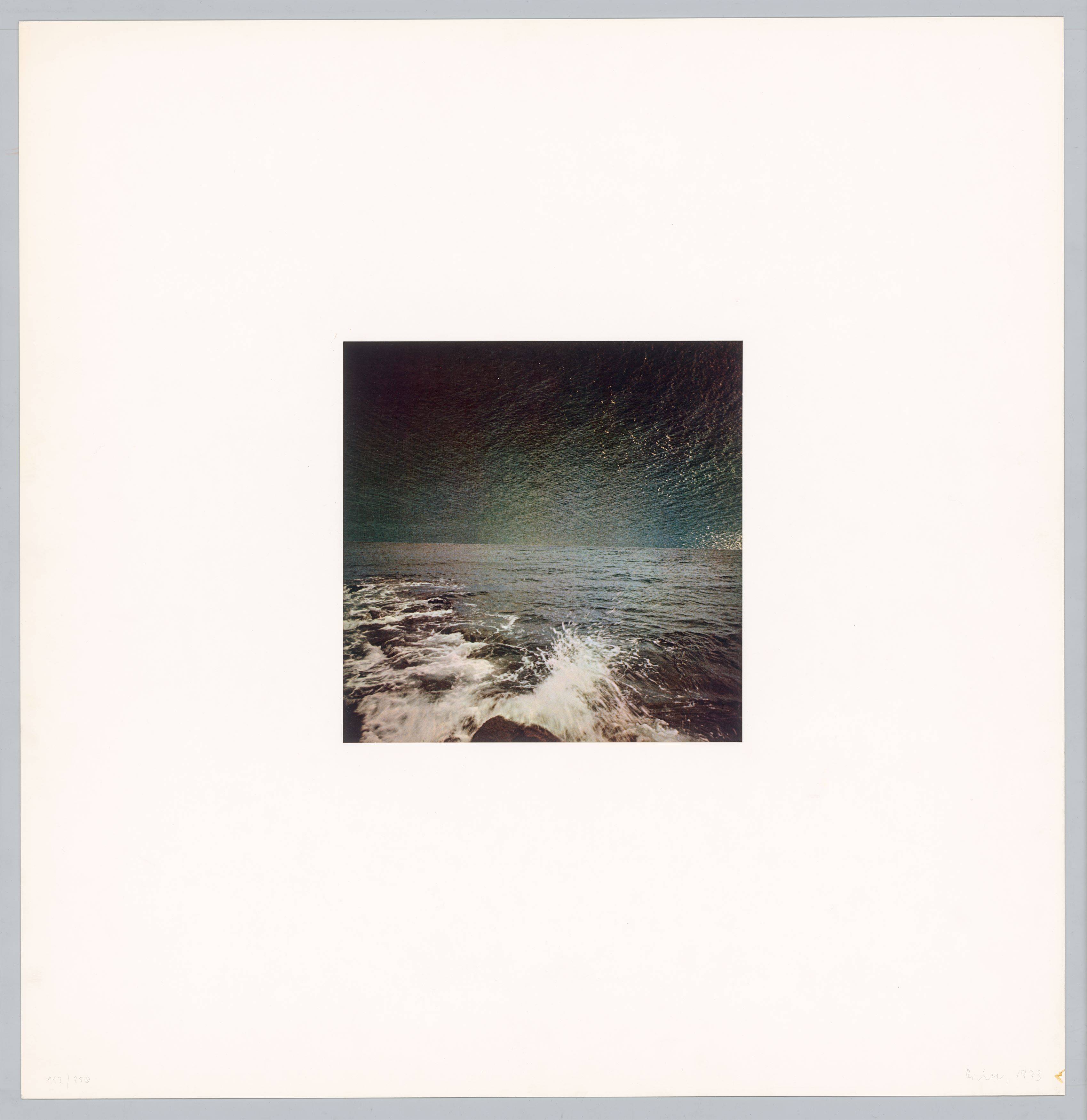 This picture shows the following artwork: Gerhard Richter. ”Meer”. 1972/73.