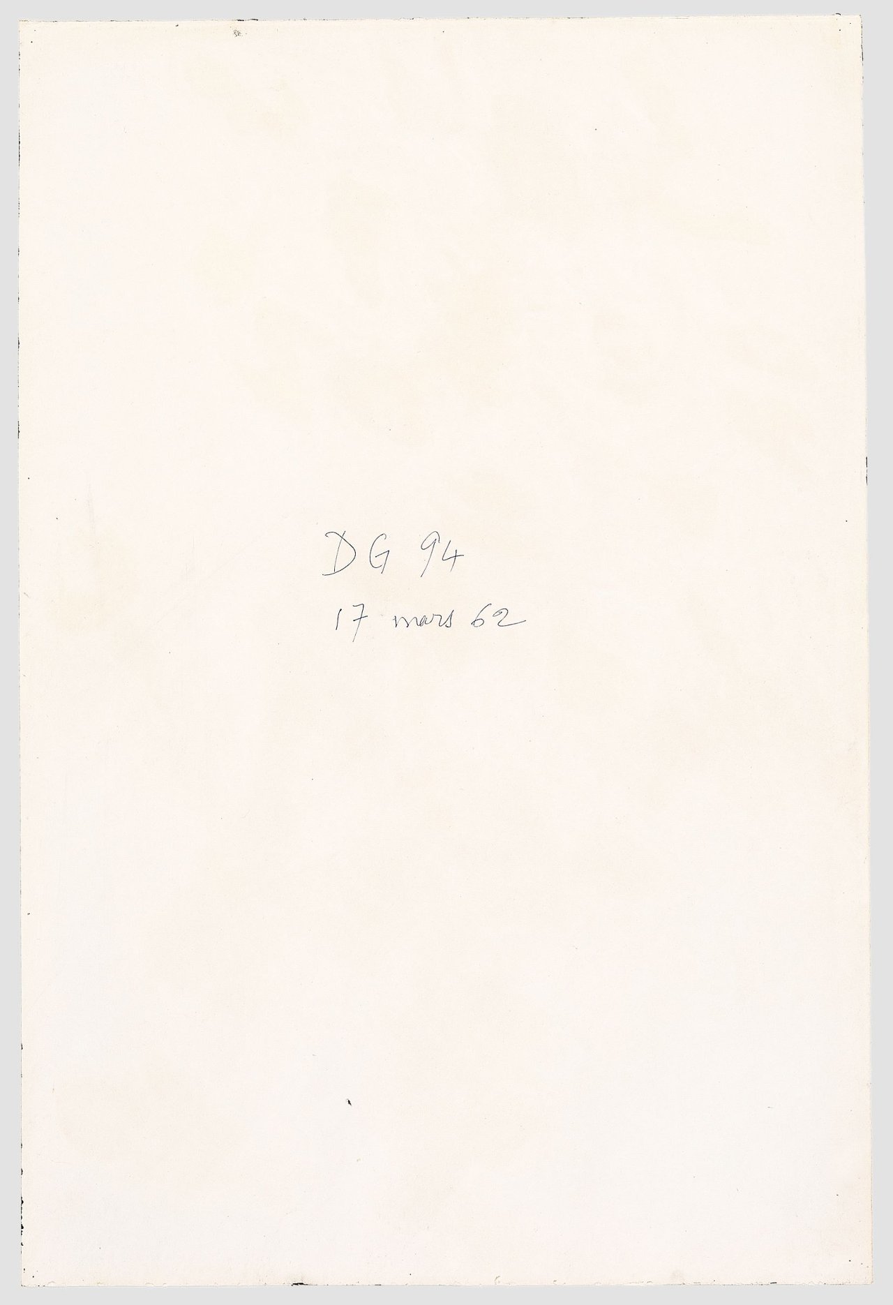 Auf diesem Bild ist das folgende Kunstwerk zu sehen: Jean Dubuffet. „Personnage des ‚Légendes‘“. 1962.