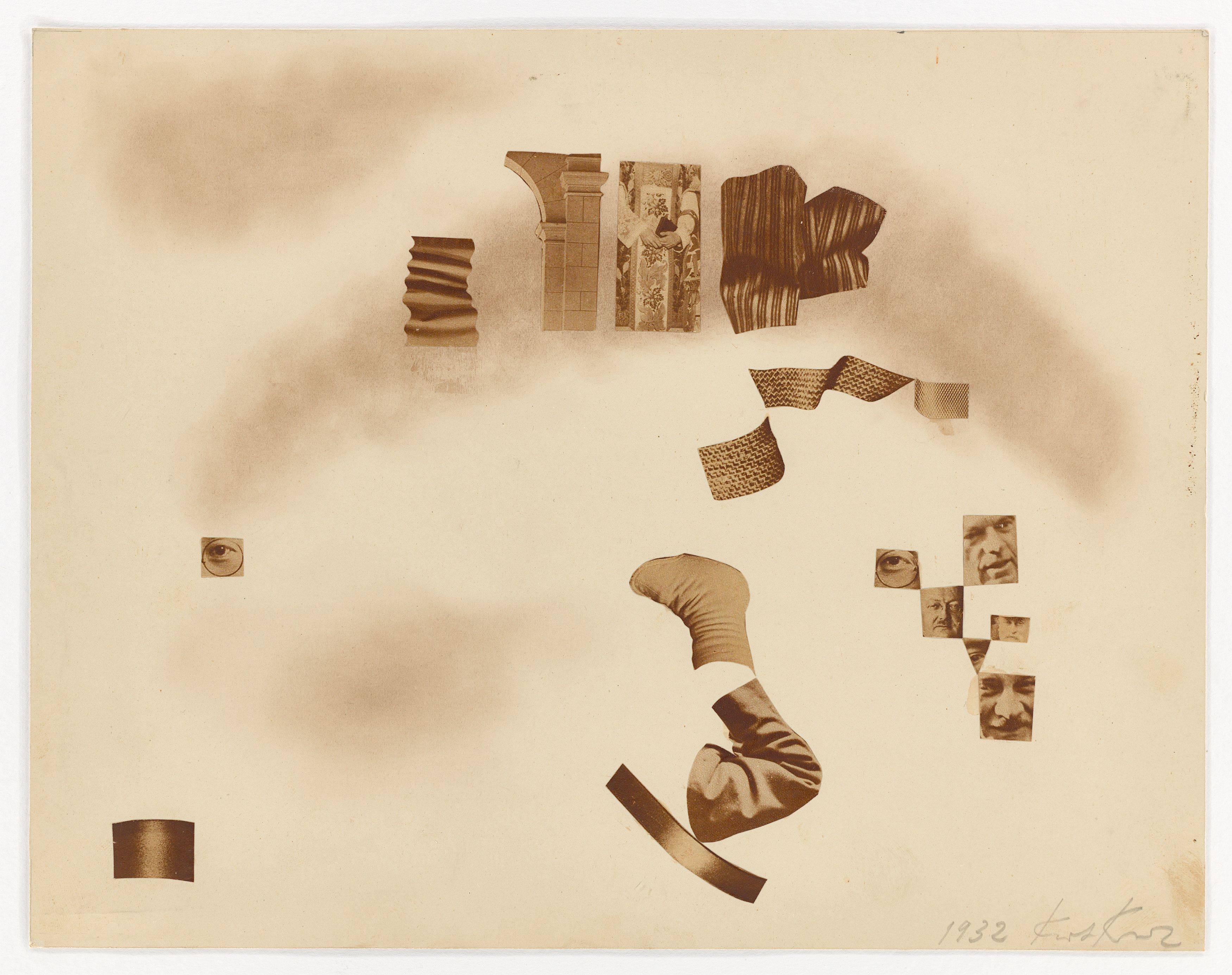 This picture shows the following artwork: Kurt Kranz. Surreale Photomontage. 1932.