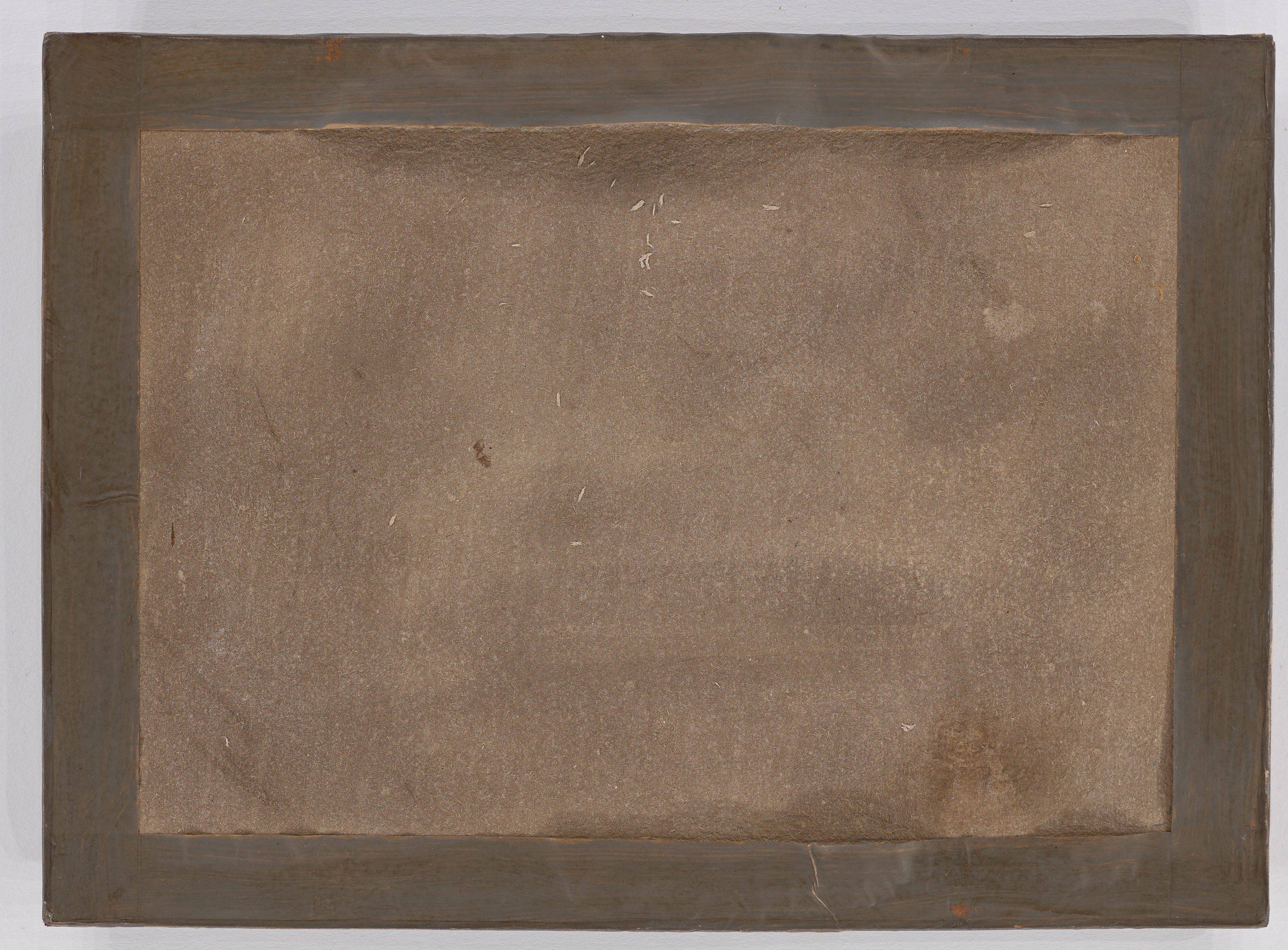 This picture shows the following artwork:  German, circa 1840. Landscape study.