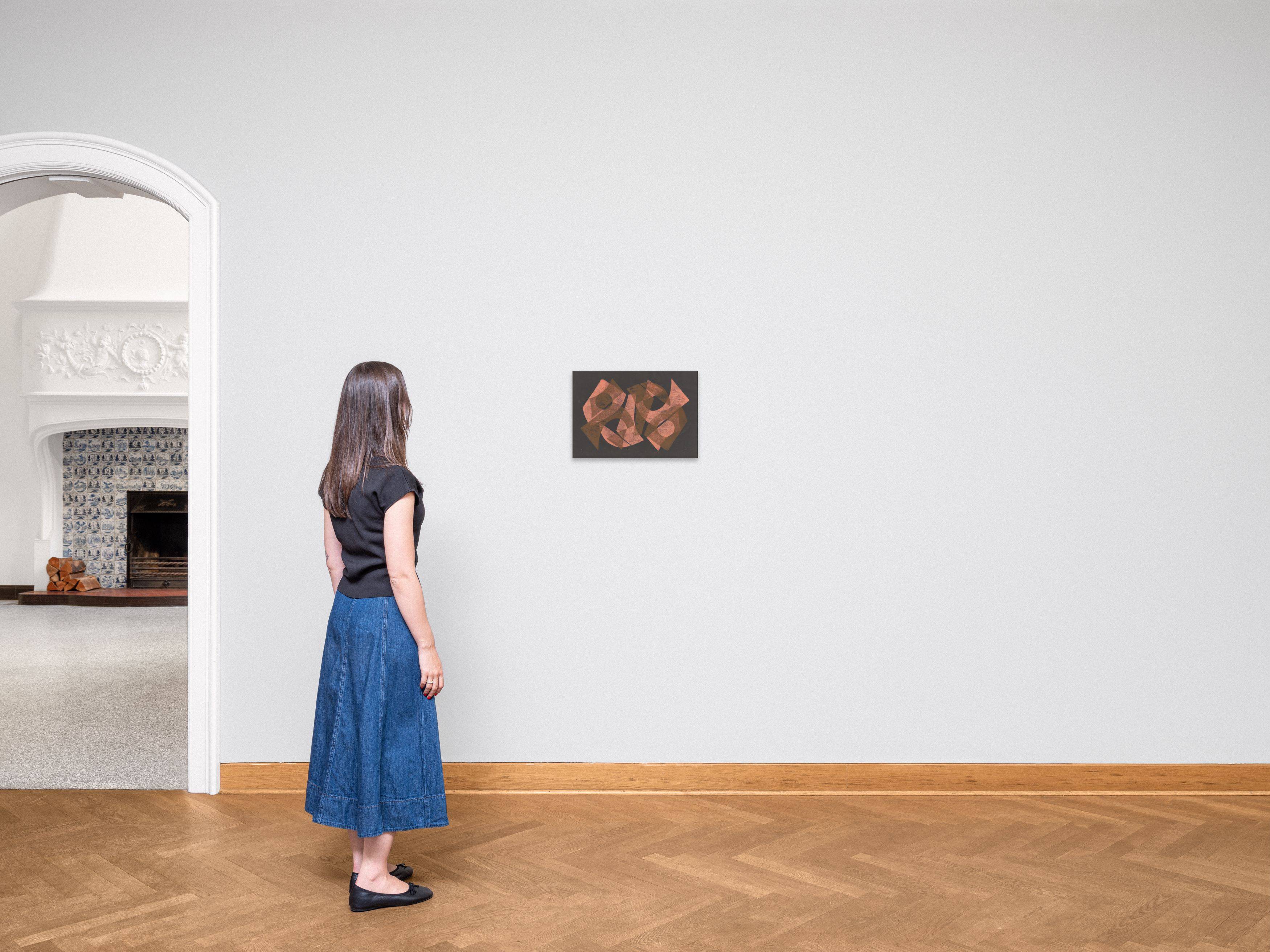 Auf diesem Bild ist das folgende Kunstwerk zu sehen: Hermann Glöckner. Aus: „10 Handdrucke“. 1963/74.