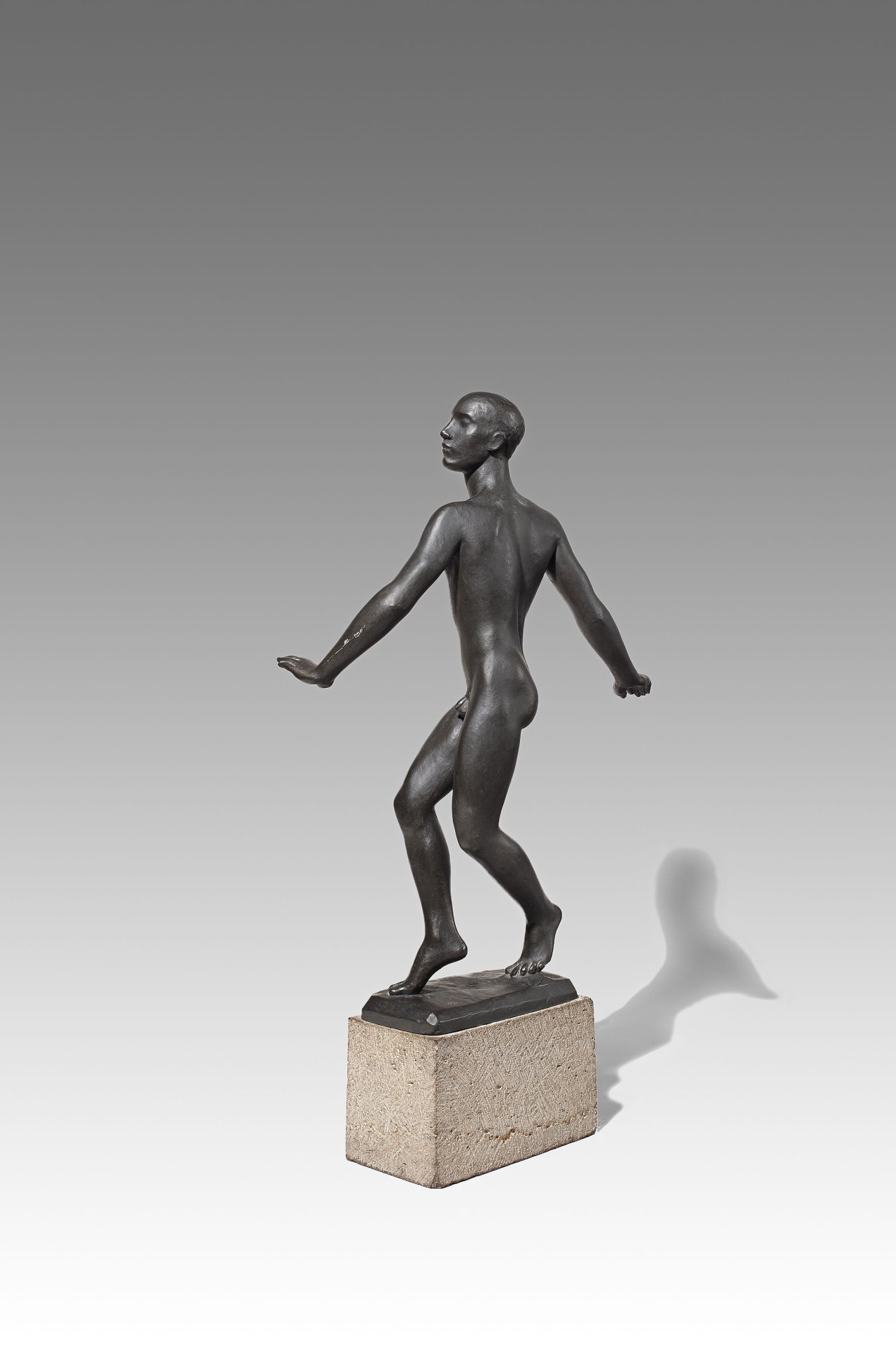 This picture shows the following artwork: Georg Kolbe. ”Tänzer Nijinsky”. 1913/19.