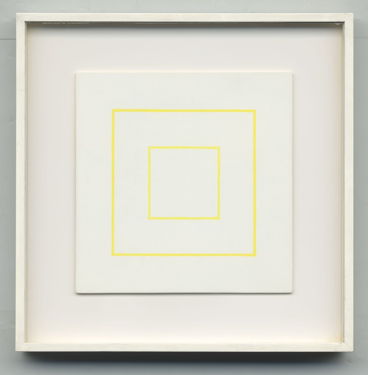 Auf diesem Bild ist das folgende Kunstwerk zu sehen: Antonio Calderara. „Scrittura quadrata“. 1971.