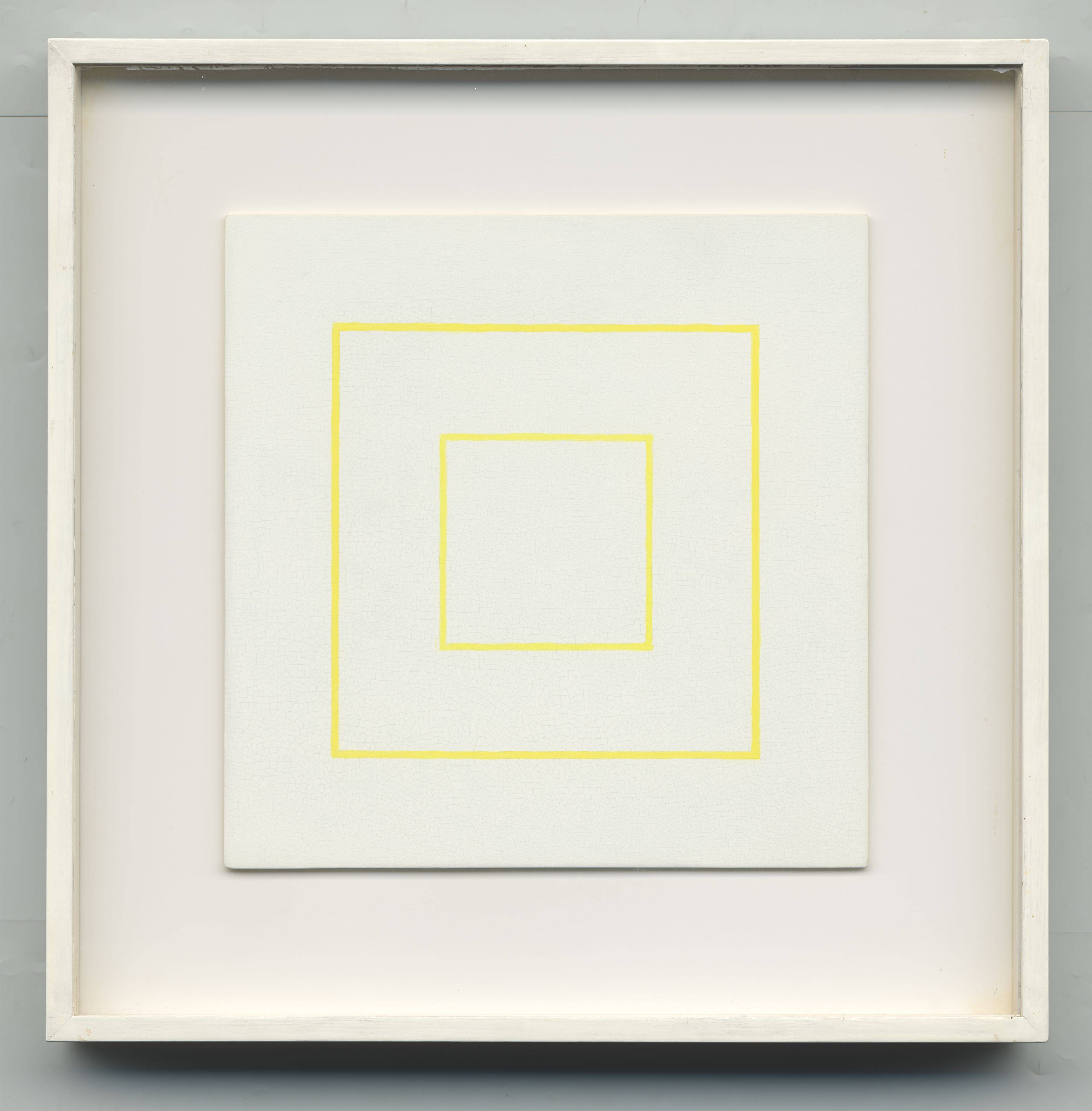 Auf diesem Bild ist das folgende Kunstwerk zu sehen: Antonio Calderara. „Scrittura quadrata“. 1971.