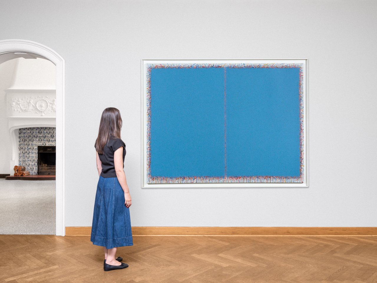 Auf diesem Bild ist das folgende Kunstwerk zu sehen: Bernd Berner. „flächenraum“. 1983.
