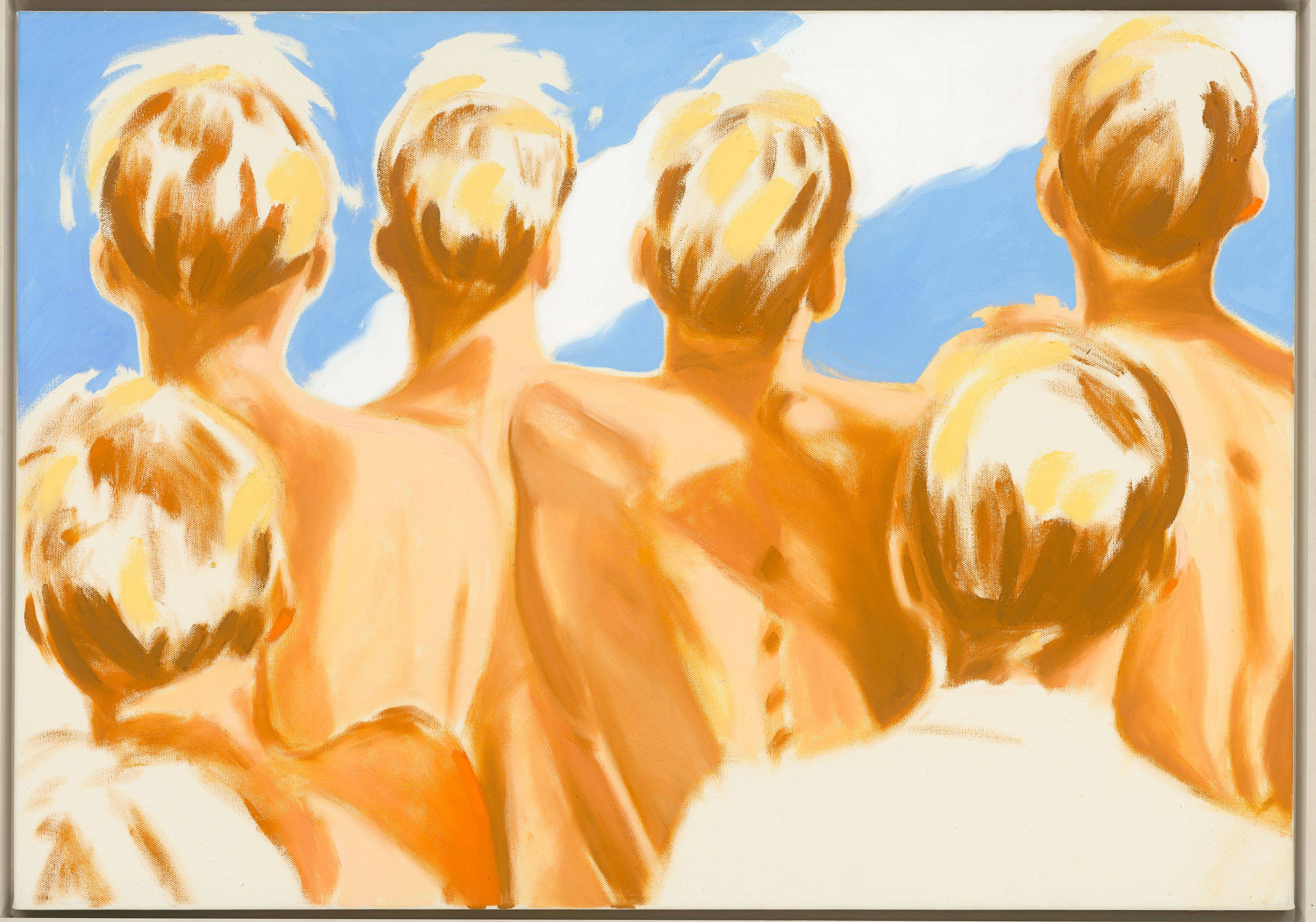 This picture shows the following artwork: Norbert Bisky. ”BLINDGÄNGER”. 2002.