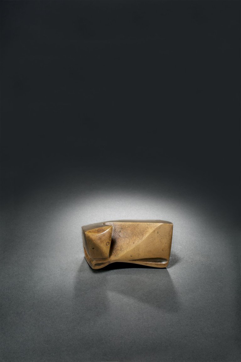 This picture shows the following artwork: Ewald Mataré. ”Zeichen einer Kuh I”. 1946.