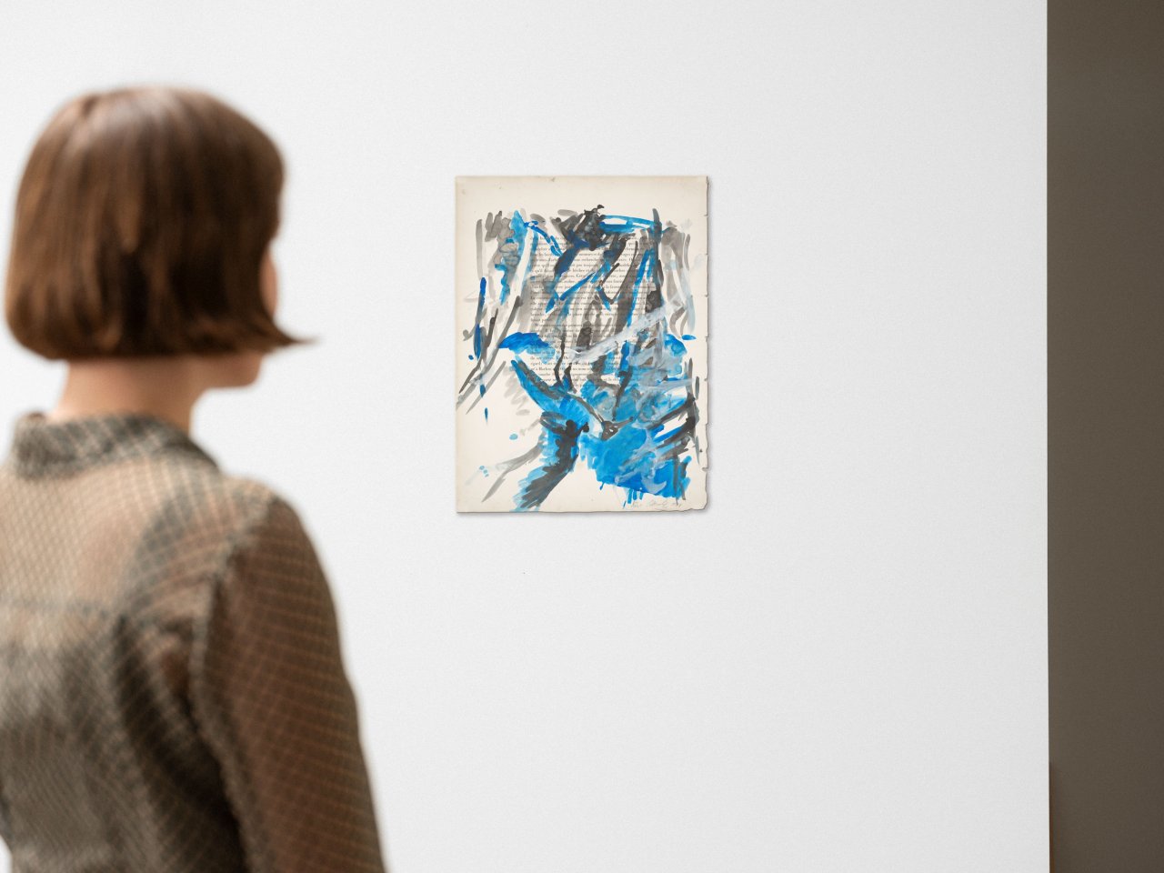 Auf diesem Bild ist das folgende Kunstwerk zu sehen: Georg Baselitz. „Möwe“. 1971.