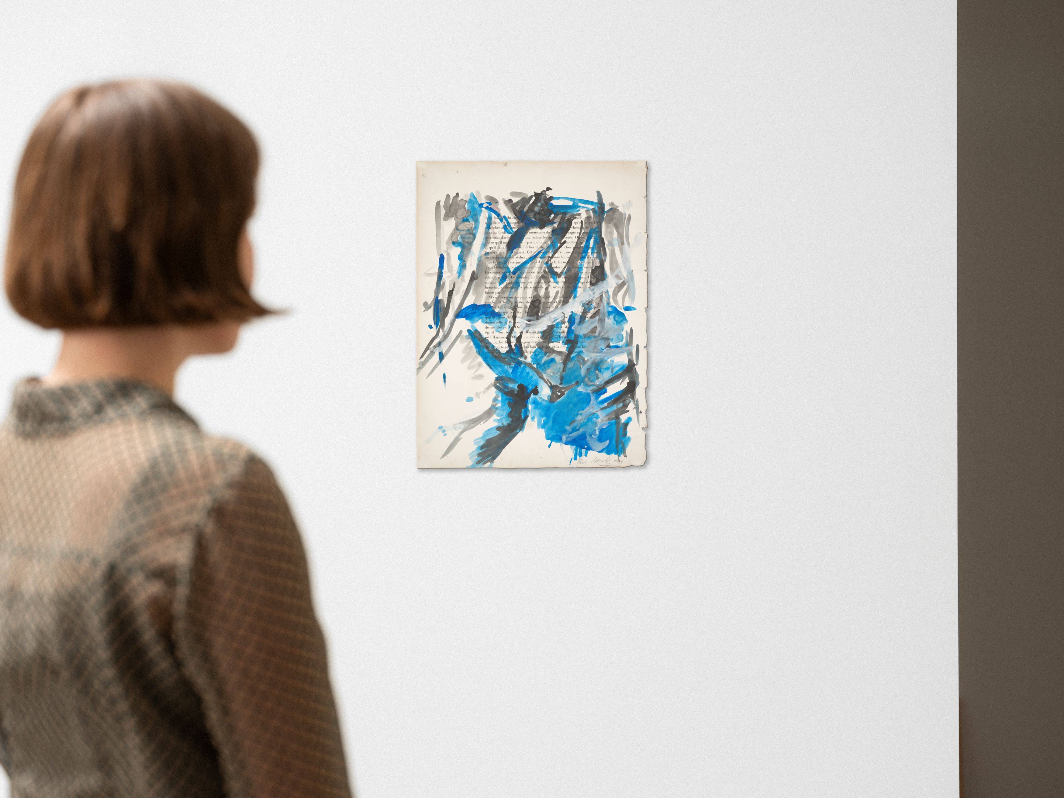 Auf diesem Bild ist das folgende Kunstwerk zu sehen: Georg Baselitz. „Möwe“. 1971.