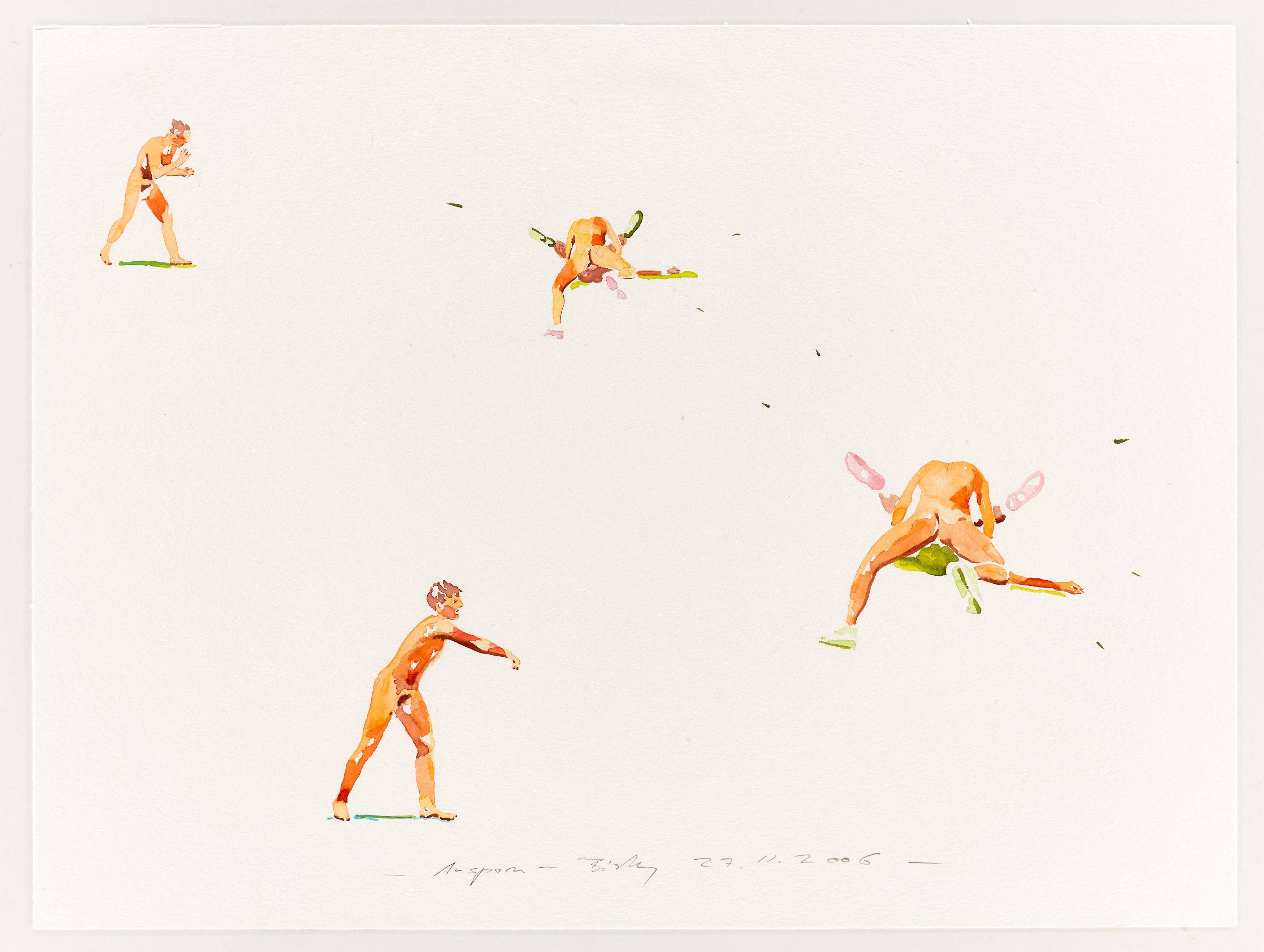 This picture shows the following artwork: Norbert Bisky. ”Ansporn”. 2006.