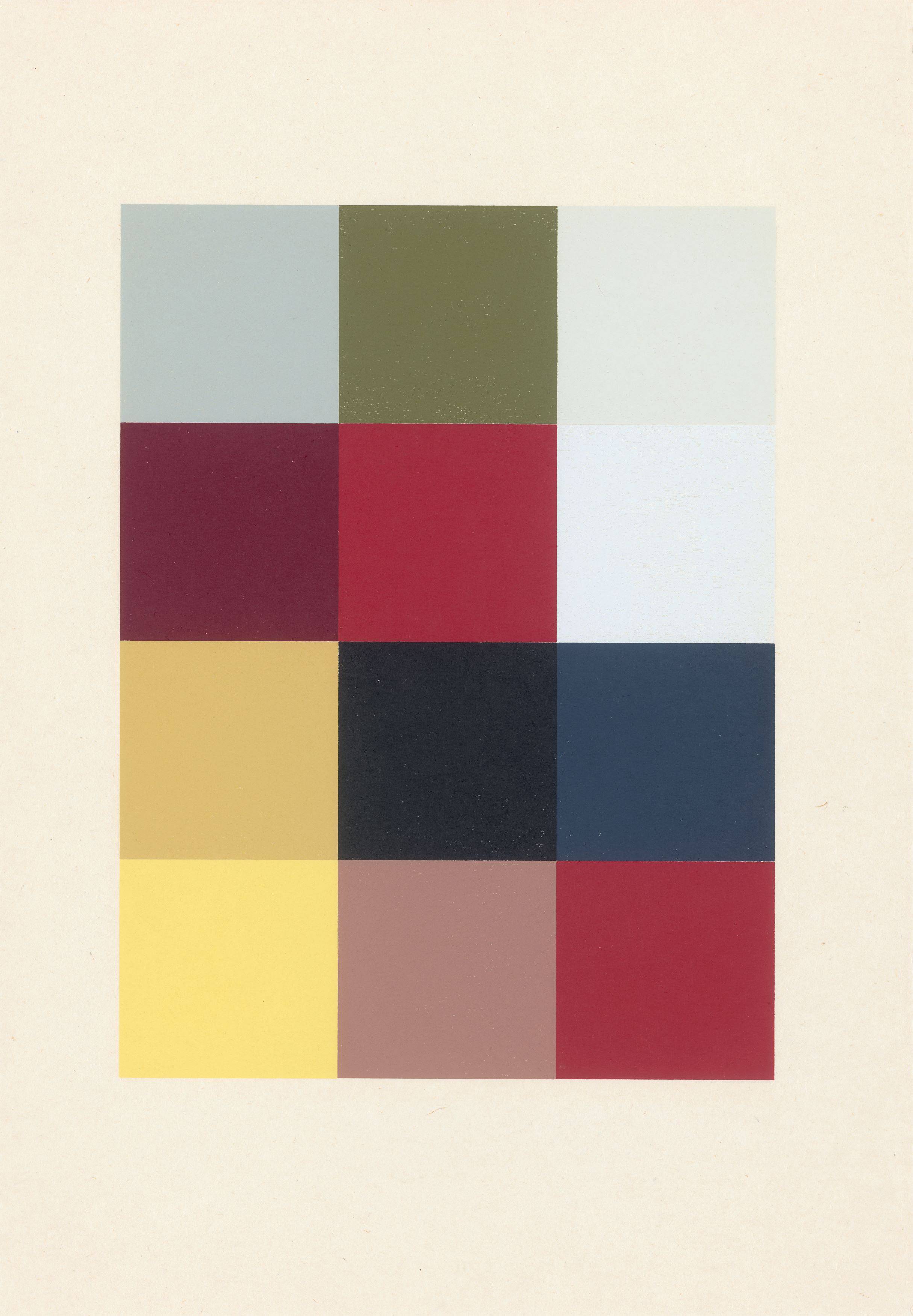 This picture shows the following artwork: Sherrie Levine. ”Meltdown” (After Duchamp, After Monet, After Kirchner, After Mondrian). 1989.