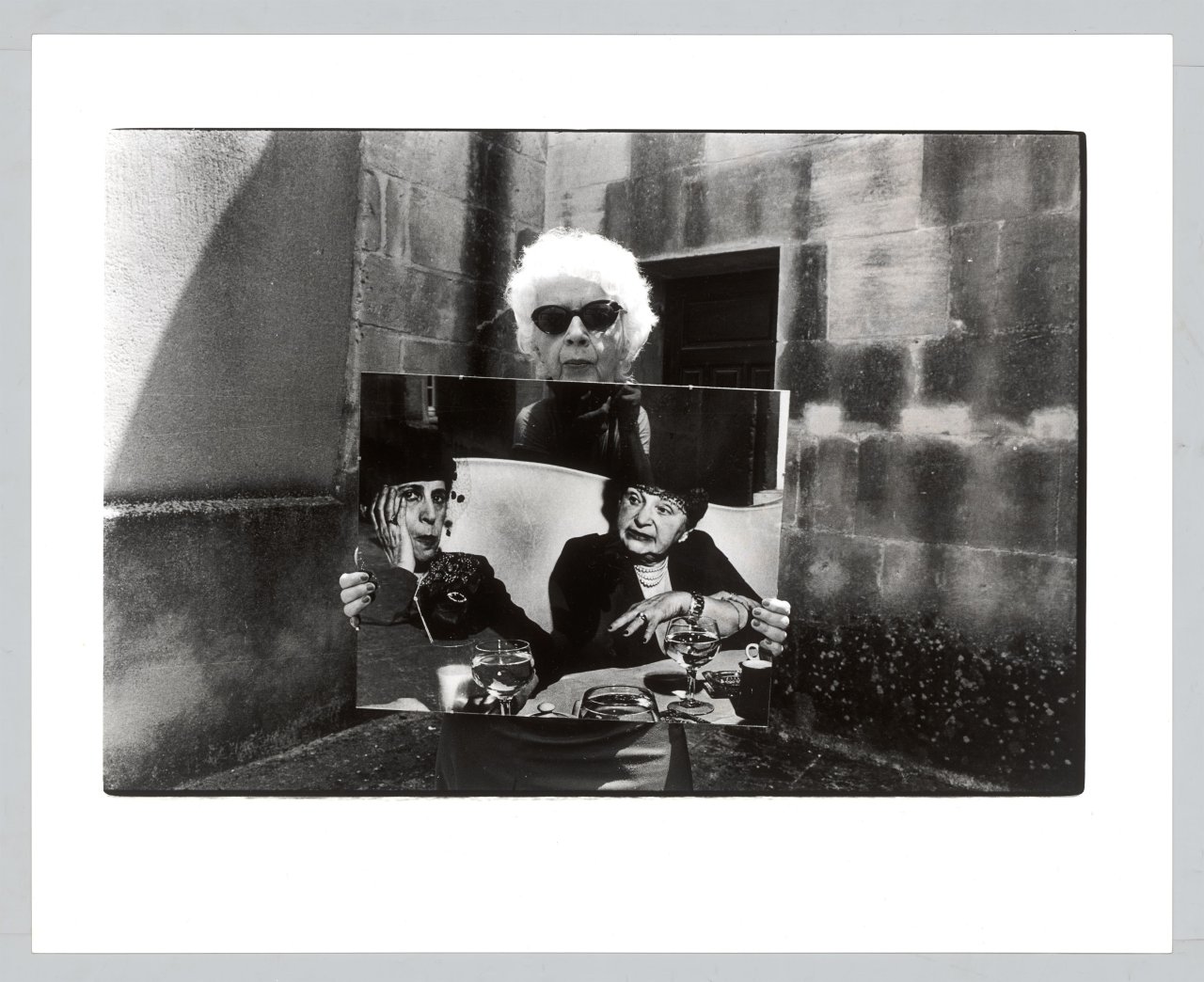 This picture shows the following artwork: Will McBride. ”Lisette Model in Arles”. 1978.